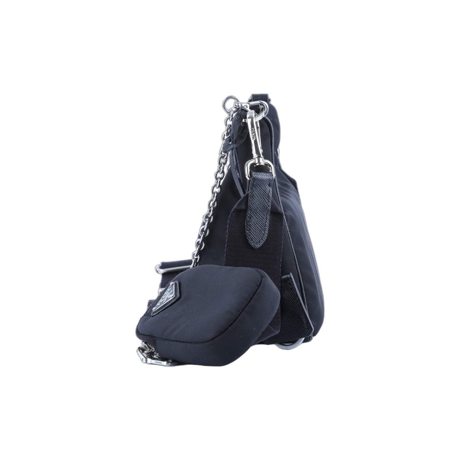 普拉達 PRADA Re-Edition 2005 Re-Nylon 手袋 1BH204_R064  原廠盒子/防塵袋x2/背帶/鏈帶/內袋/購買證明正本