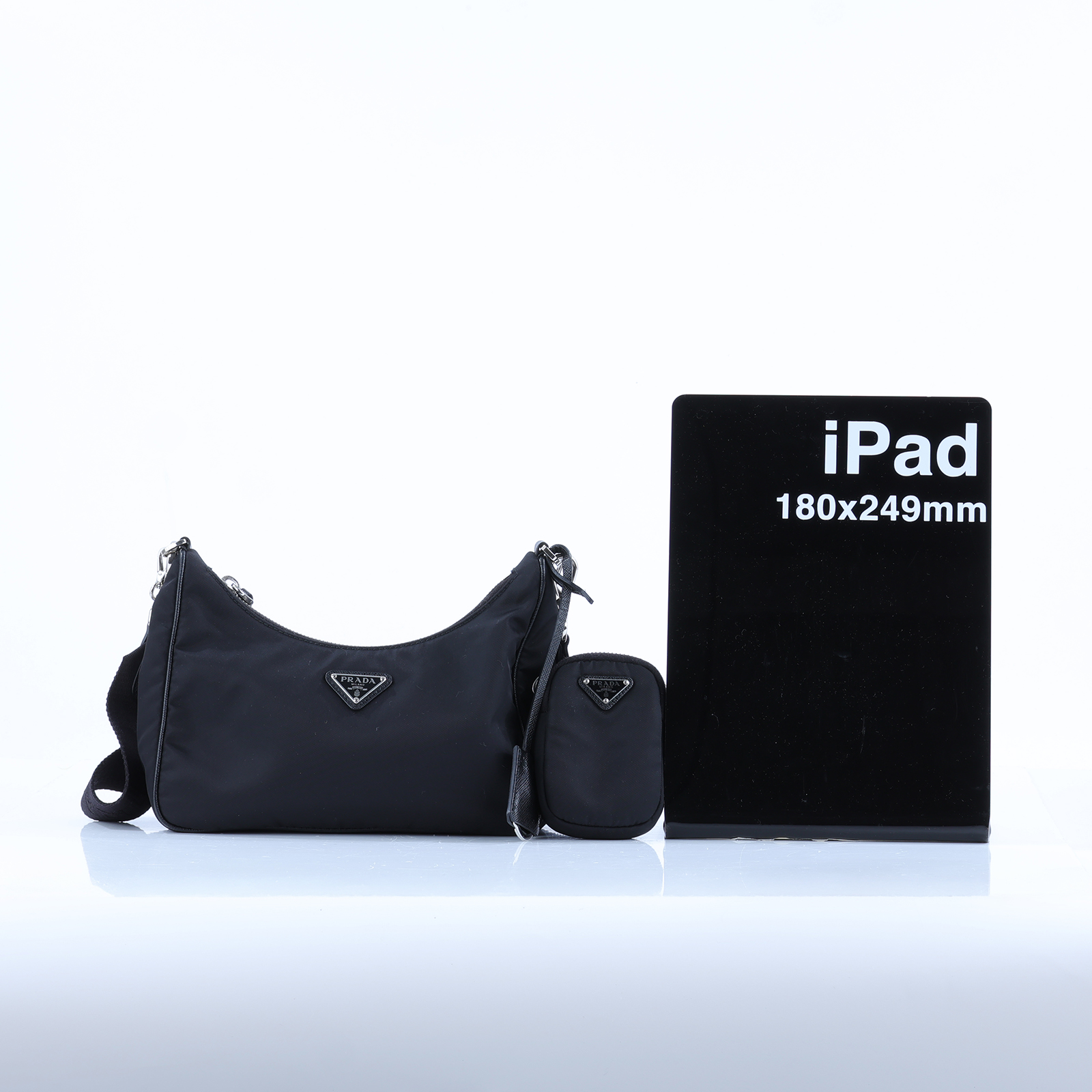 普拉達 PRADA Re-Edition 2005 Re-Nylon 手袋 1BH204_R064  原廠盒子/防塵袋x2/背帶/鏈帶/內袋/購買證明正本