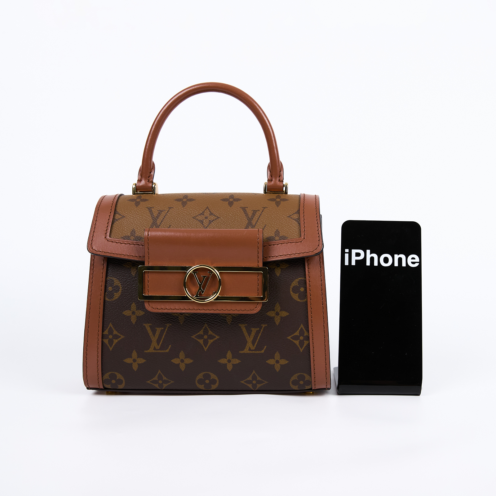 路易威登 LOUIS VUITTON Dauphine Capitale 達芙妮 原花 肩背包 M46751 晶片款  原廠盒子/防塵袋/背帶