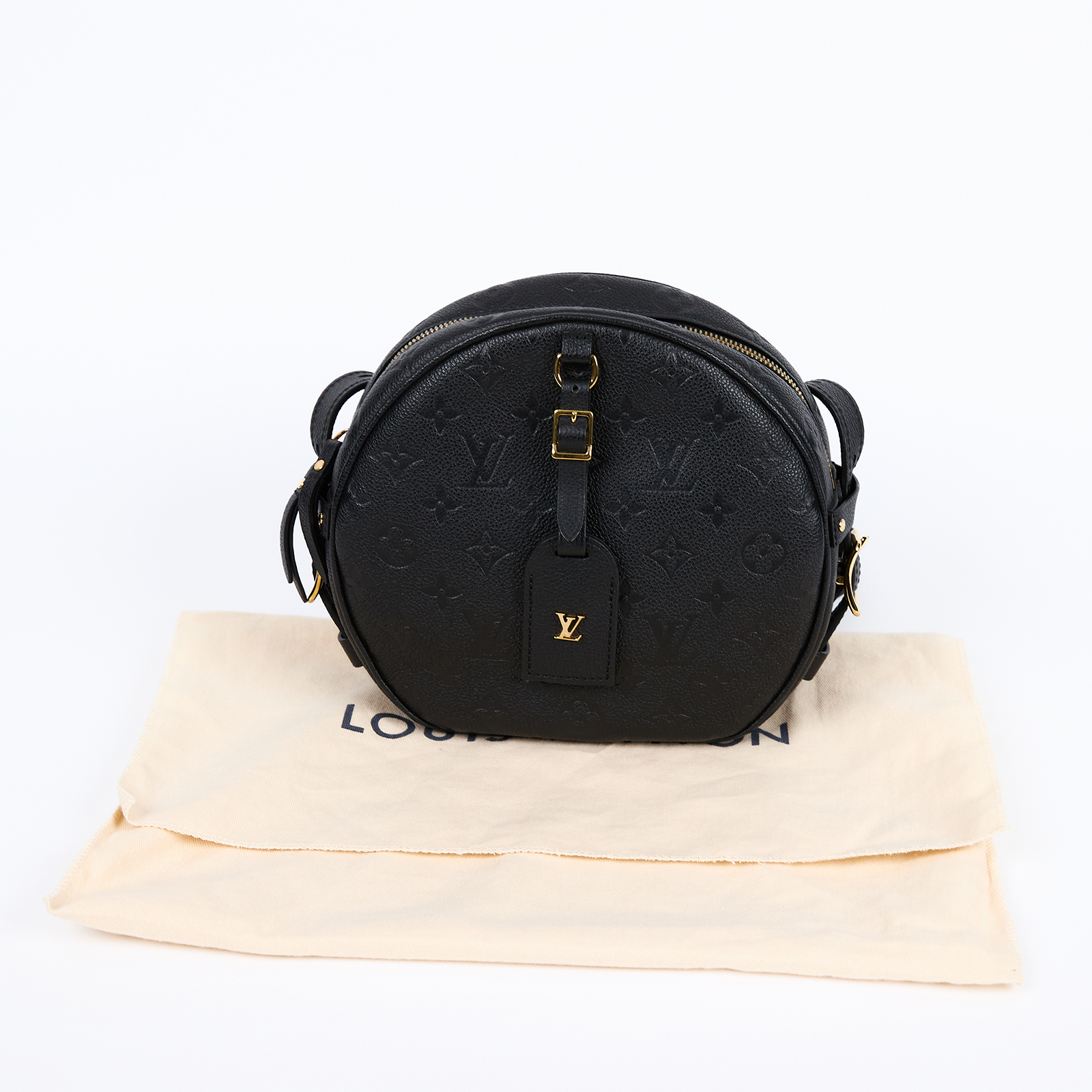 路易威登 LOUIS VUITTON Boite Chapeau Souple MM 圓餅包 肩背包 斜背包 M45167 晶片款  防塵袋