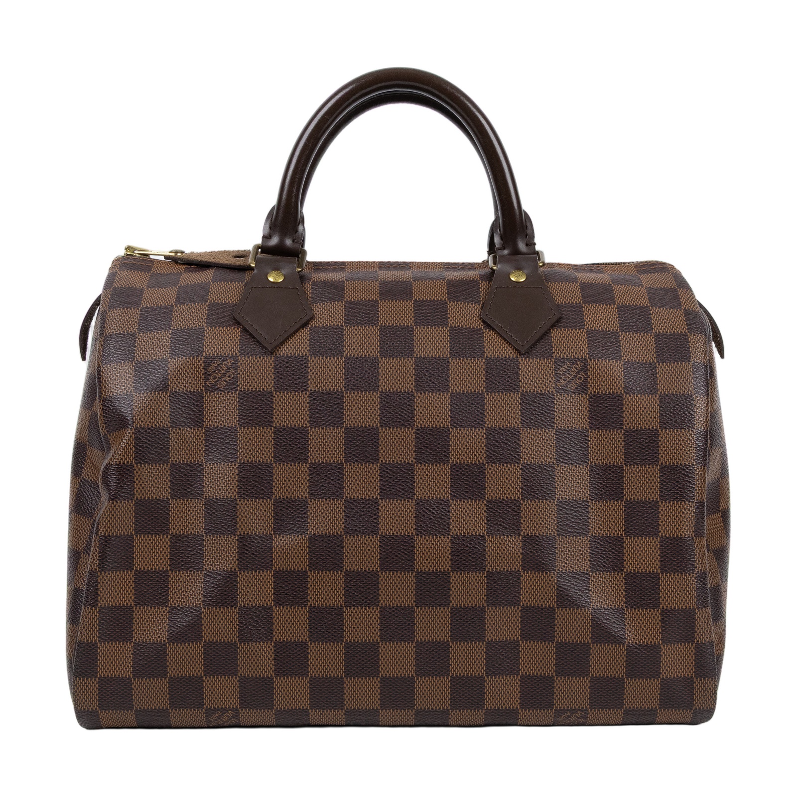 路易威登 LOUIS VUITTON Speedy 30 經典帆布 手提波士頓包 N41531 咖棋盤格SPEERY30 購買證明正本/鎖組