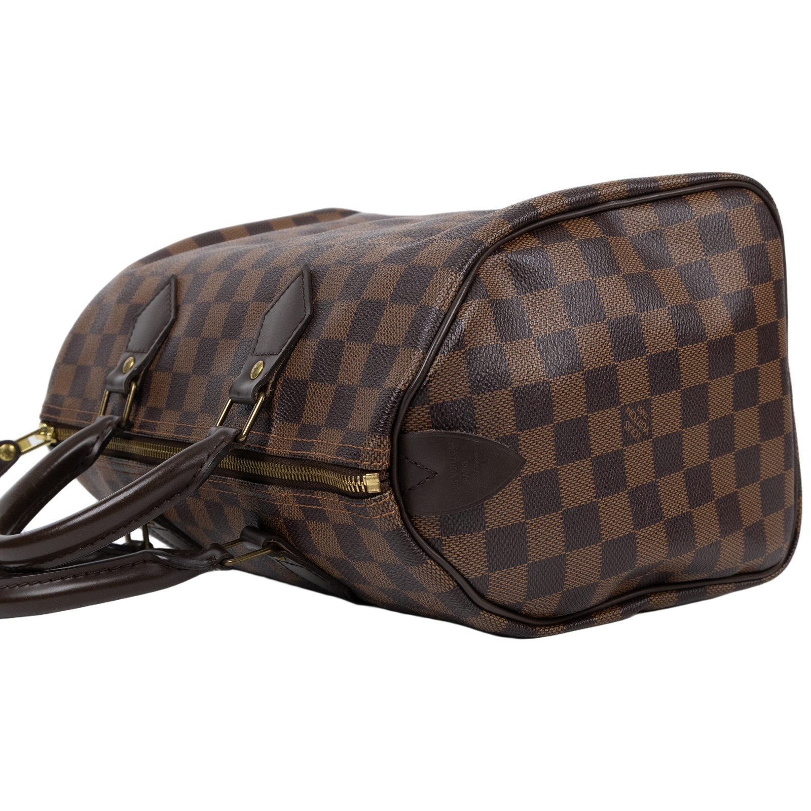 路易威登 LOUIS VUITTON Speedy 30 經典帆布 手提波士頓包 N41531 咖棋盤格SPEERY30 購買證明正本/鎖組