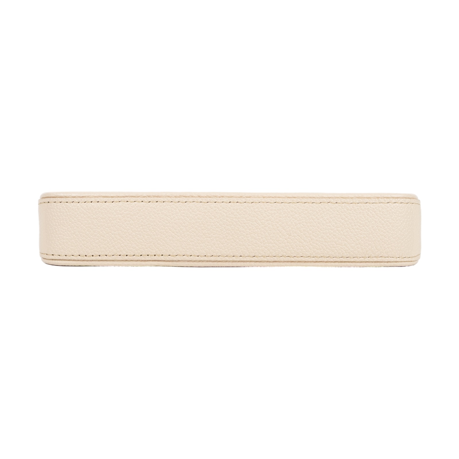 路易威登 LOUIS VUITTON Easy Pouch On Strap 壓紋牛皮二用包 奶油色 M81066 晶片款  原廠盒子/ 防塵袋/背帶2