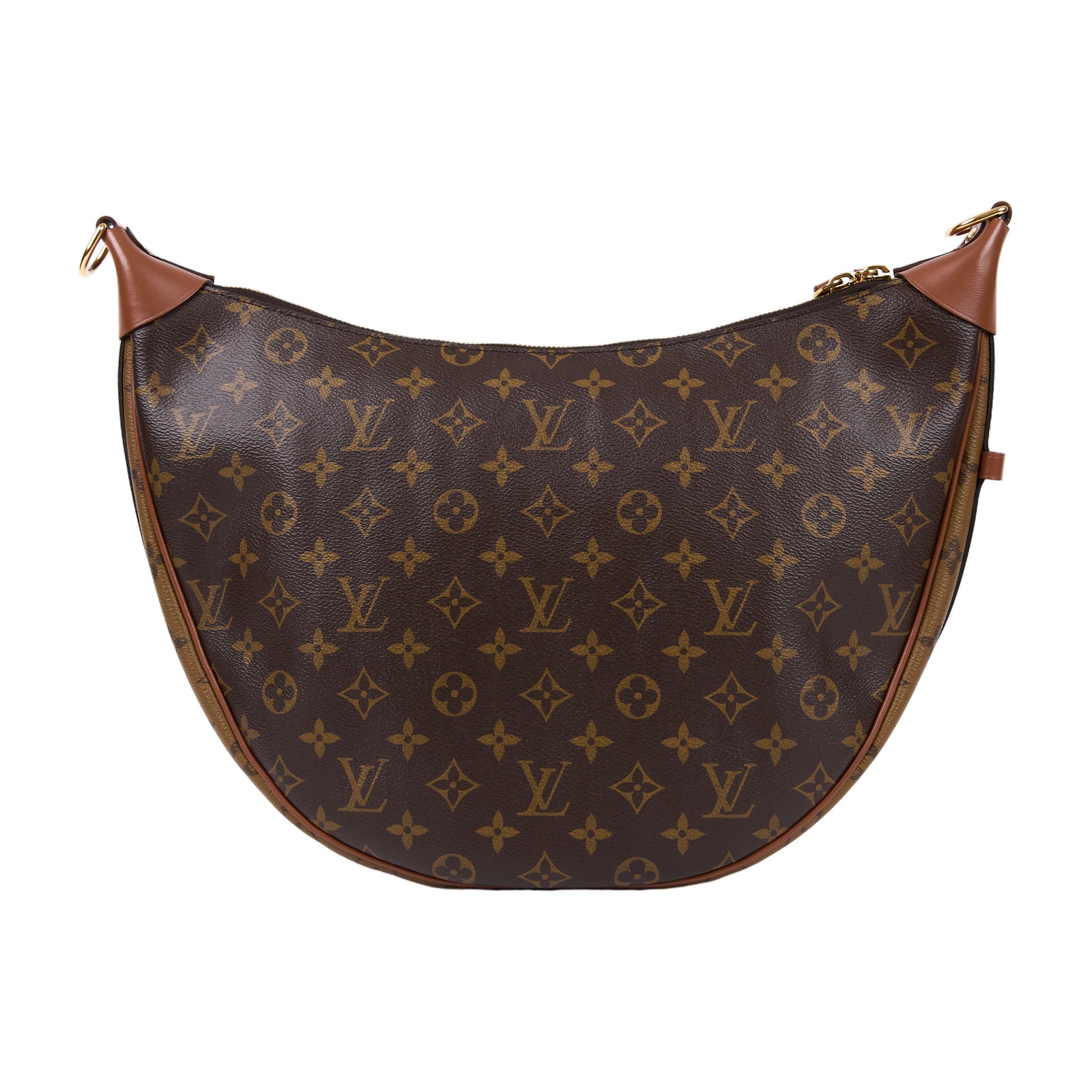 路易威登 LOUIS VUITTON Loop Hobo 經典帆布 半月包 單肩包 M46311 晶片款 原花LOOP HOBO 內袋/背帶2