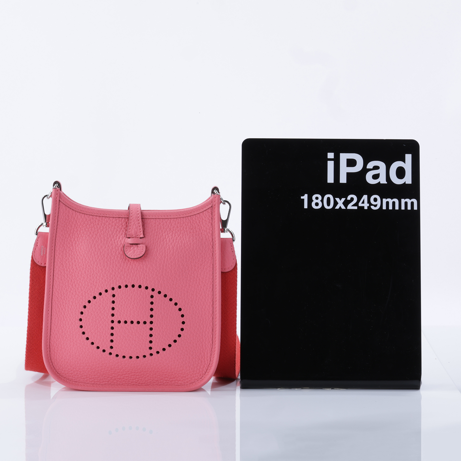 愛馬仕 Hermes Evelyne 16 Amazone bag 伊芙琳包 銀色五金 玫瑰杜鵑粉色 H069426CKAP /W MN 008 KD  原廠盒子/防塵袋x2/背帶/收據