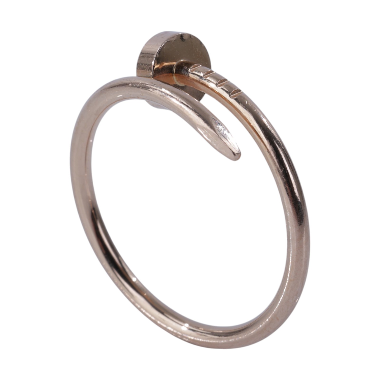 卡地亞 CARTIER Juste un Clou 戒指 小型款 B4225858 K18RG JUSTE EN CLOU釘子戒指#58 原廠盒子2/保書