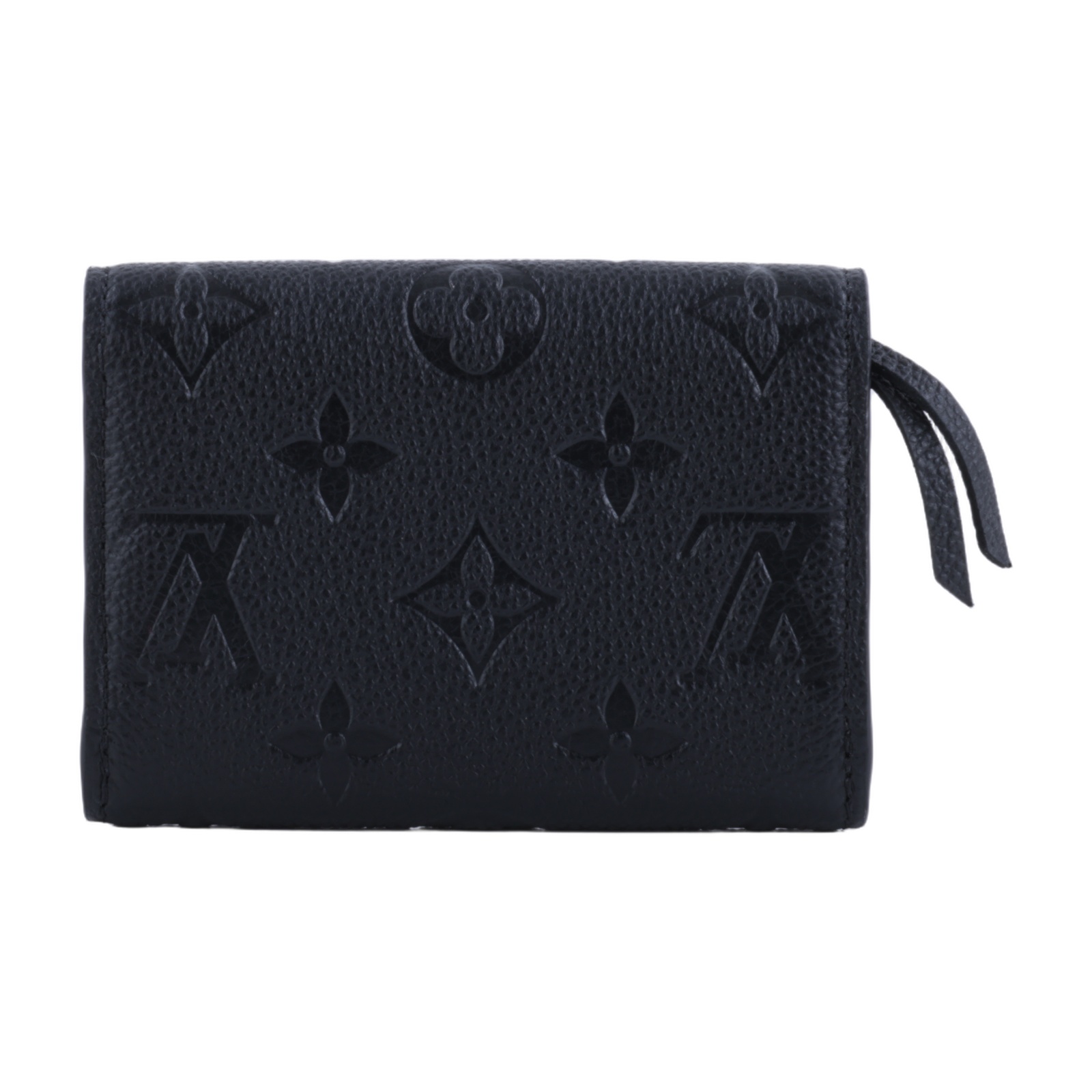 路易威登 LOUIS VUITTON Rosalie 零錢包 黑色 M81455 晶片款 黑原花壓紋Rosalie零錢包 原廠盒子/防塵袋