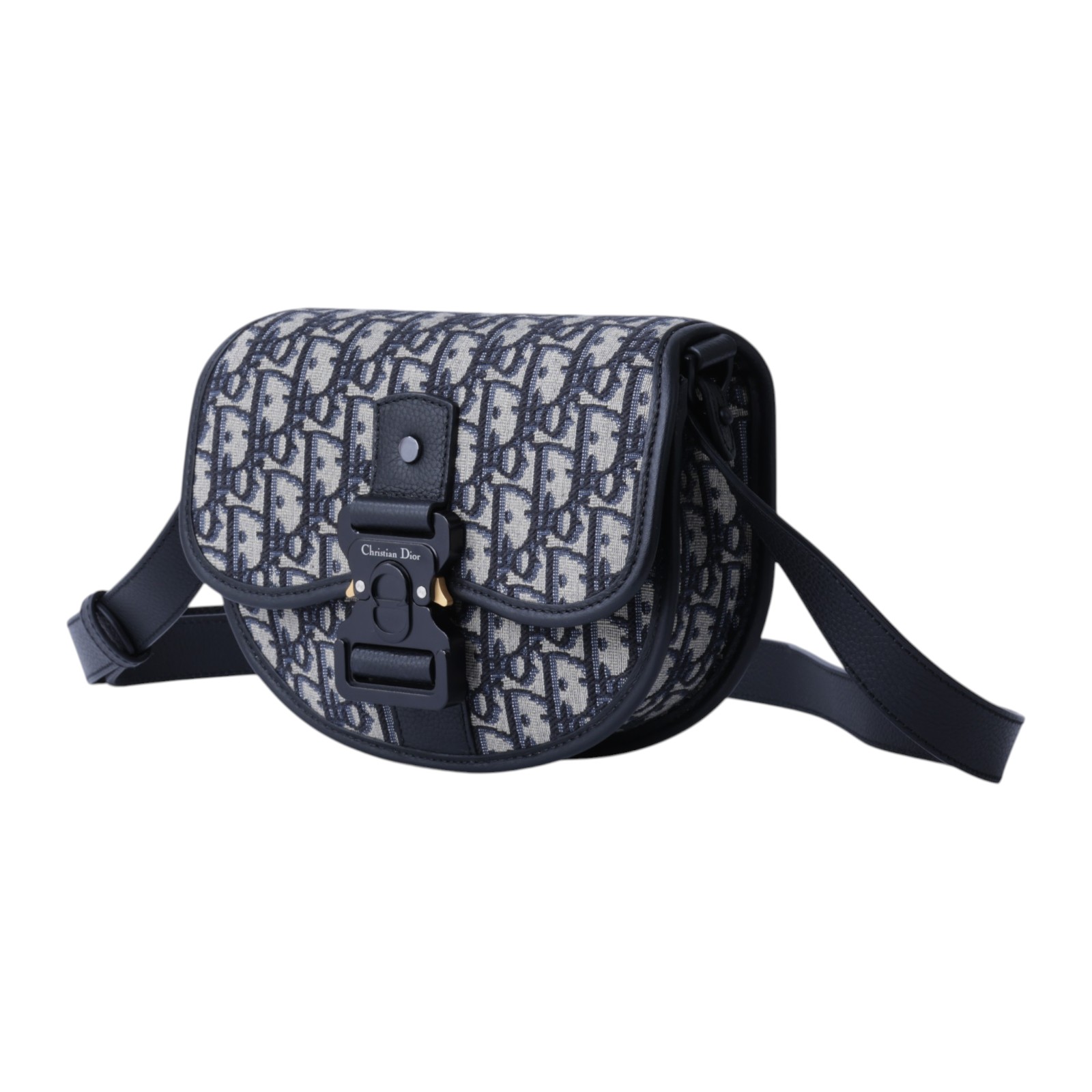 迪奧 CHRISTIAN DIOR Mini Gallop Bag with Strap 迷你 手袋 Dior Oblique 緹花 1ADPO033YKY  防塵袋