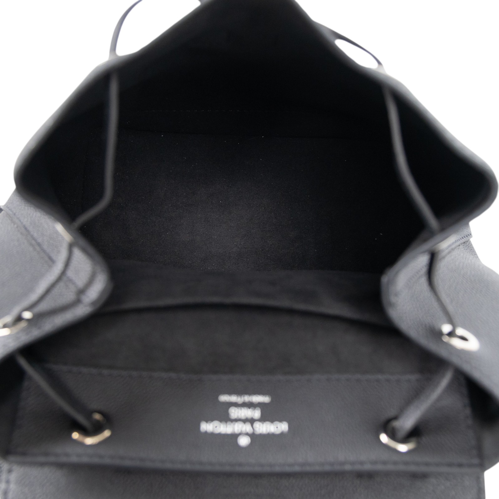 路易威登 LOUIS VUITTON Lockme Backpack 翻蓋 束口 後背包 M41815 黑LOCKME後背包 防塵袋/購買證明正本