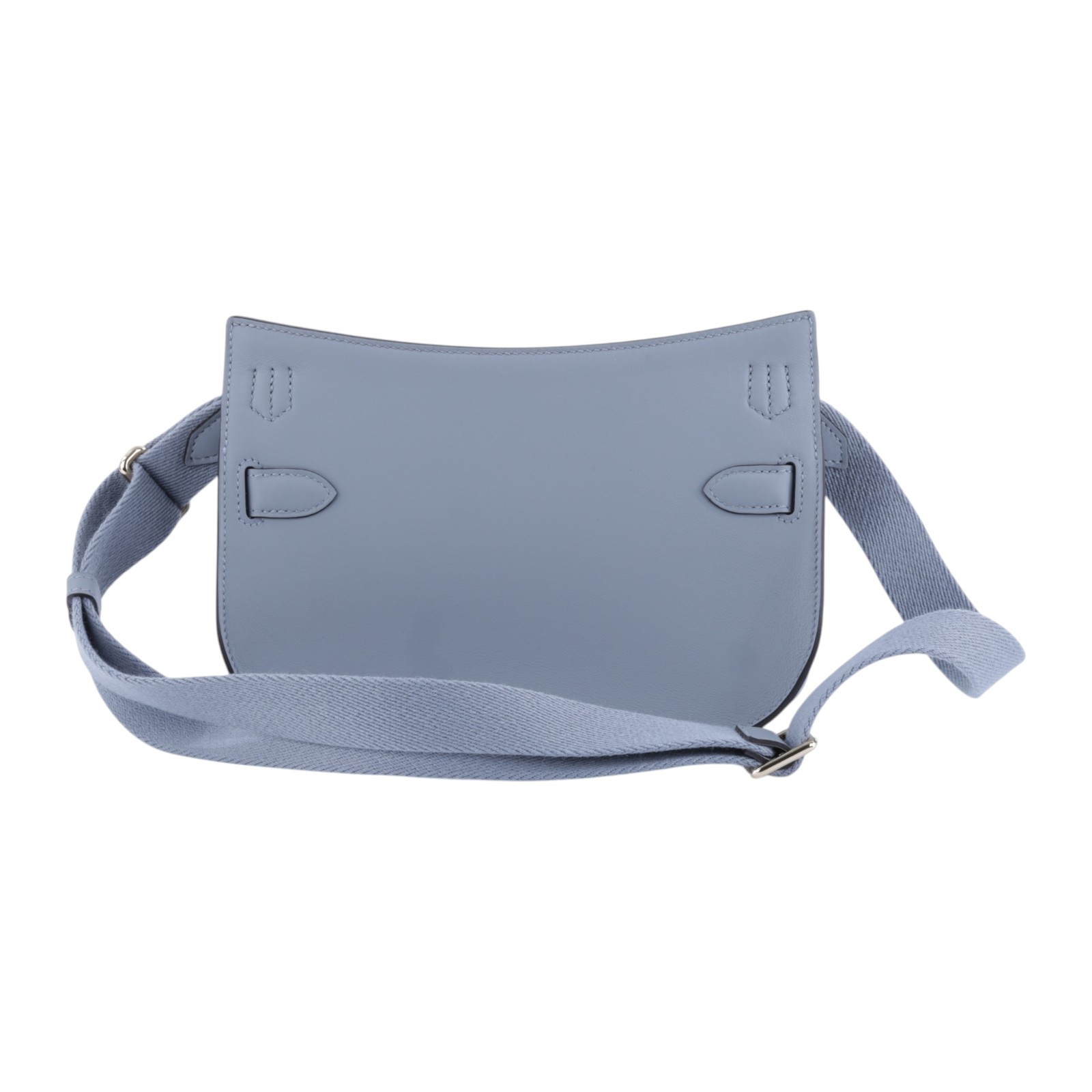 愛馬仕 Hermes Jypsiere 吉普賽包 Mini 淺金色五金 雲霧灰色 H083982CPBP /KIC 226 CG  原廠盒子/防塵袋/購買證明正本