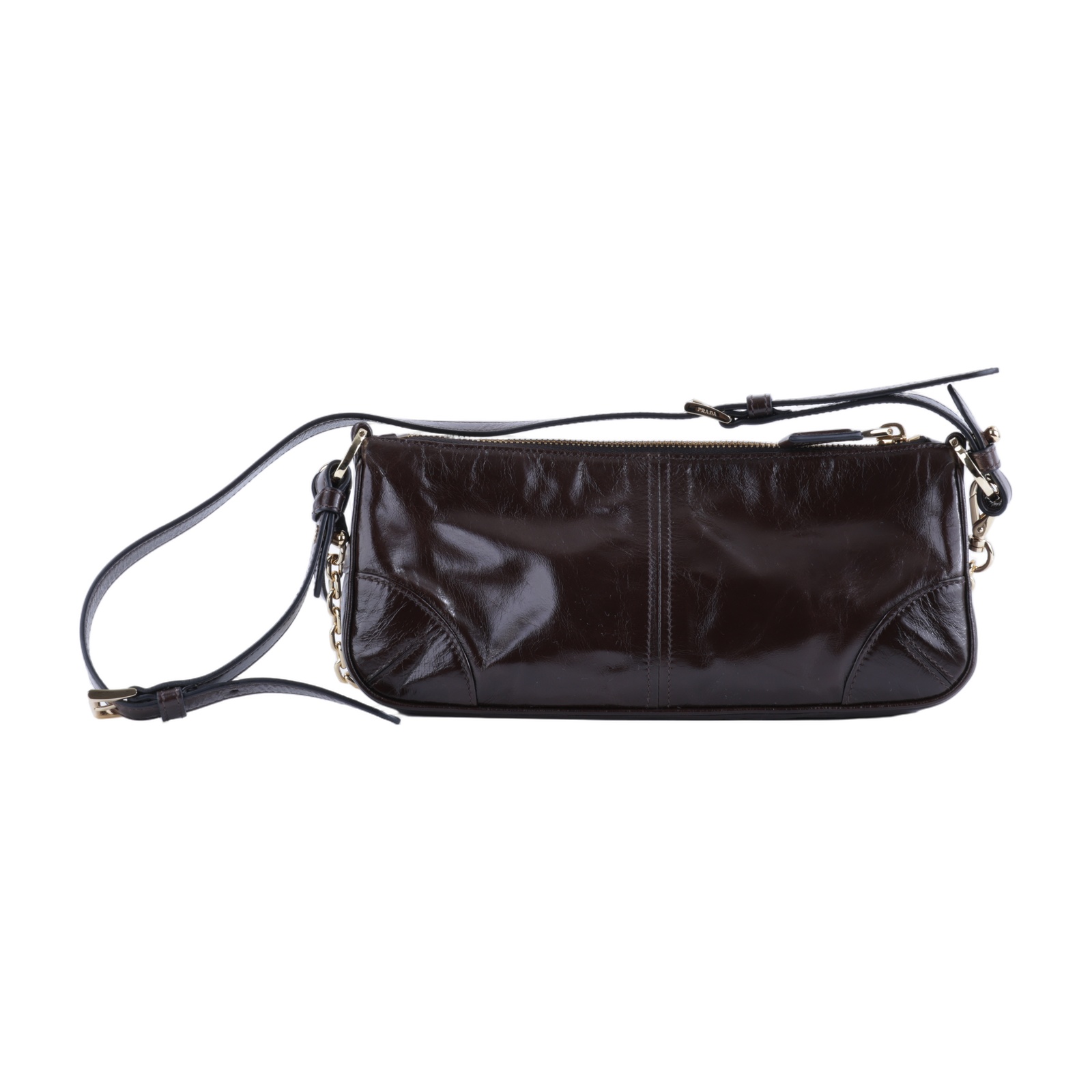 普拉達 PRADA Re-Edition 2002 肩背包 手提包 中號 1BC221_2CYR  背帶2/吊飾/防塵袋