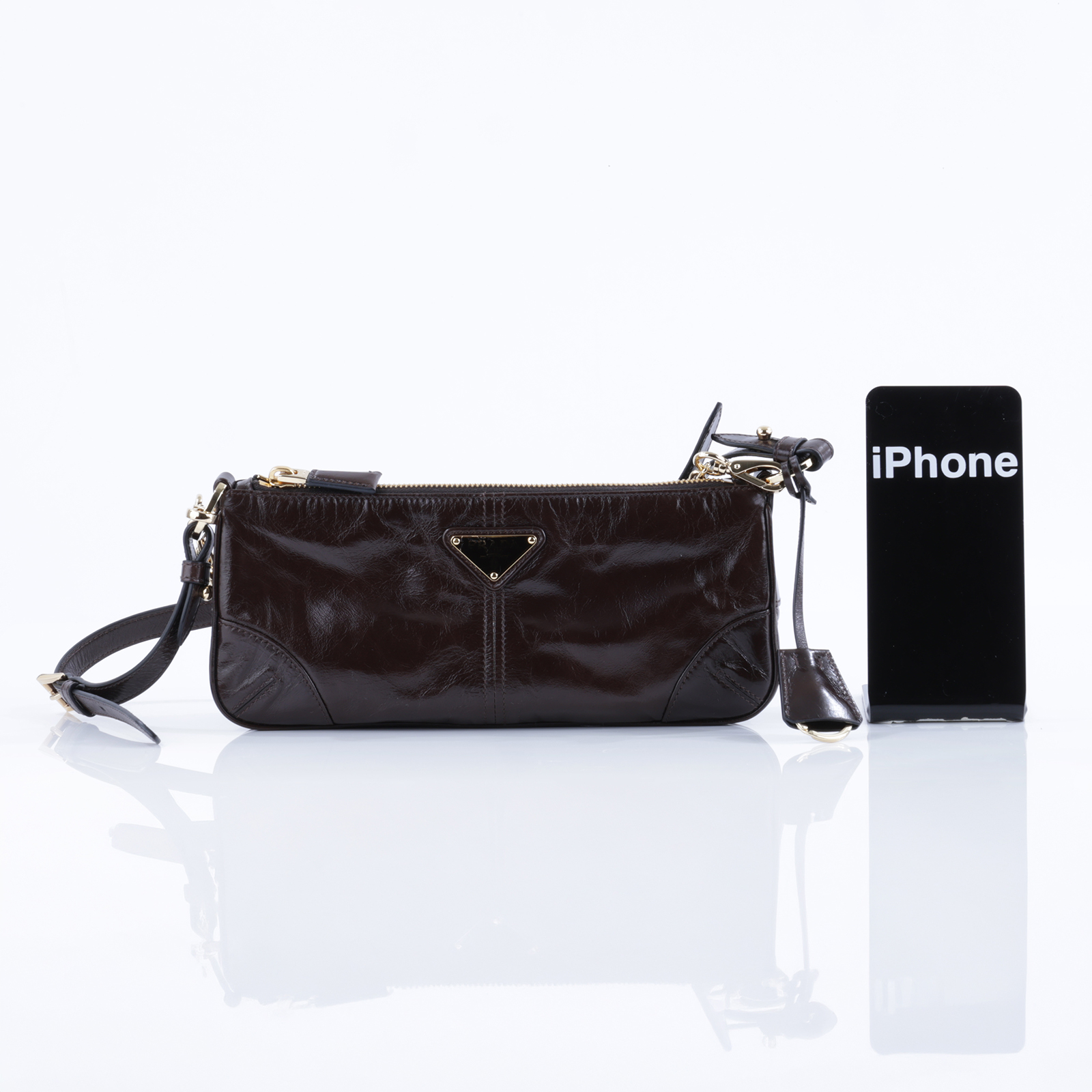 普拉達 PRADA Re-Edition 2002 肩背包 手提包 中號 1BC221_2CYR  背帶2/吊飾/防塵袋