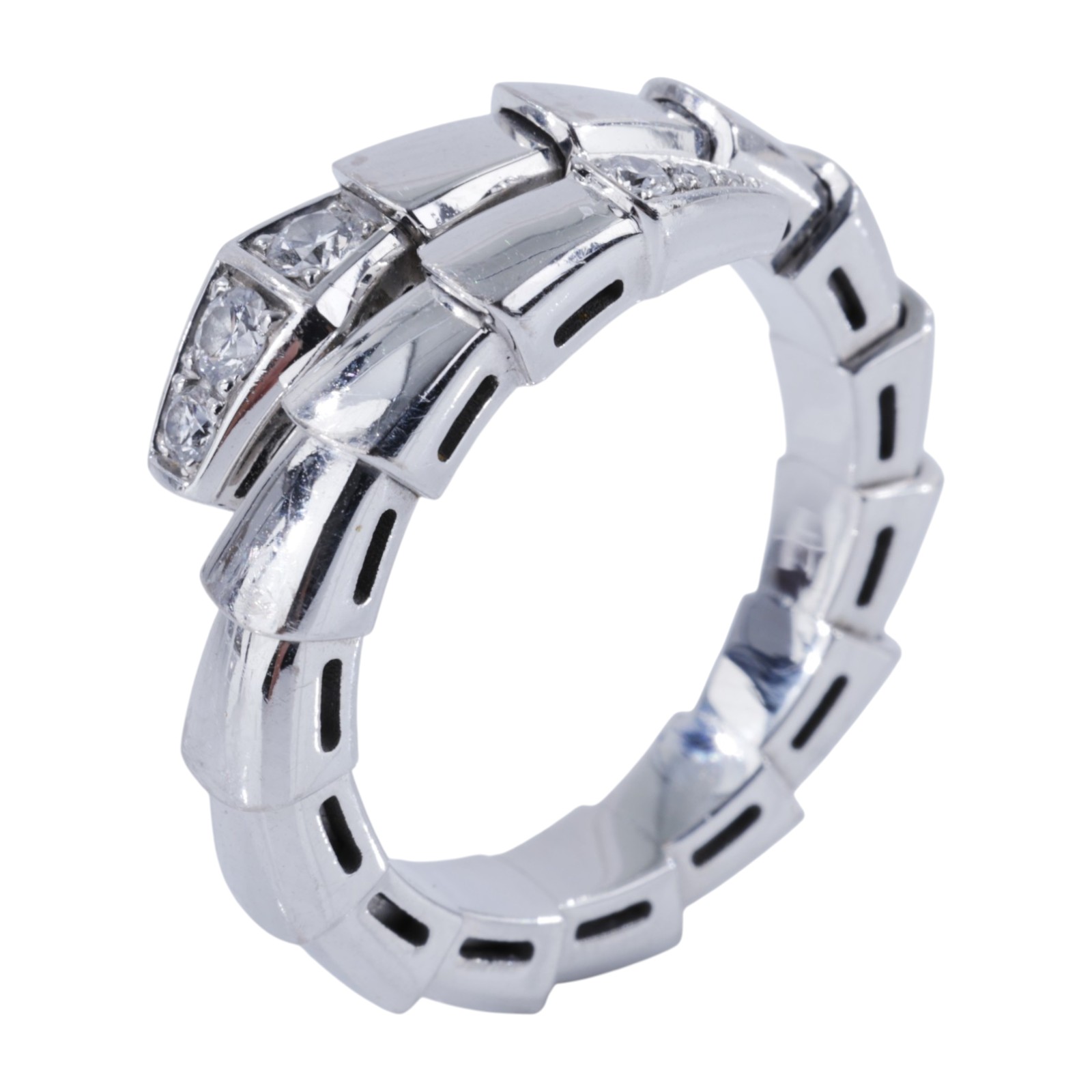 寶格麗 BVLGARI Serpenti Viper 戒指 360467 WG SERPENTI VIPER戒指#51-53 防塵袋/保書