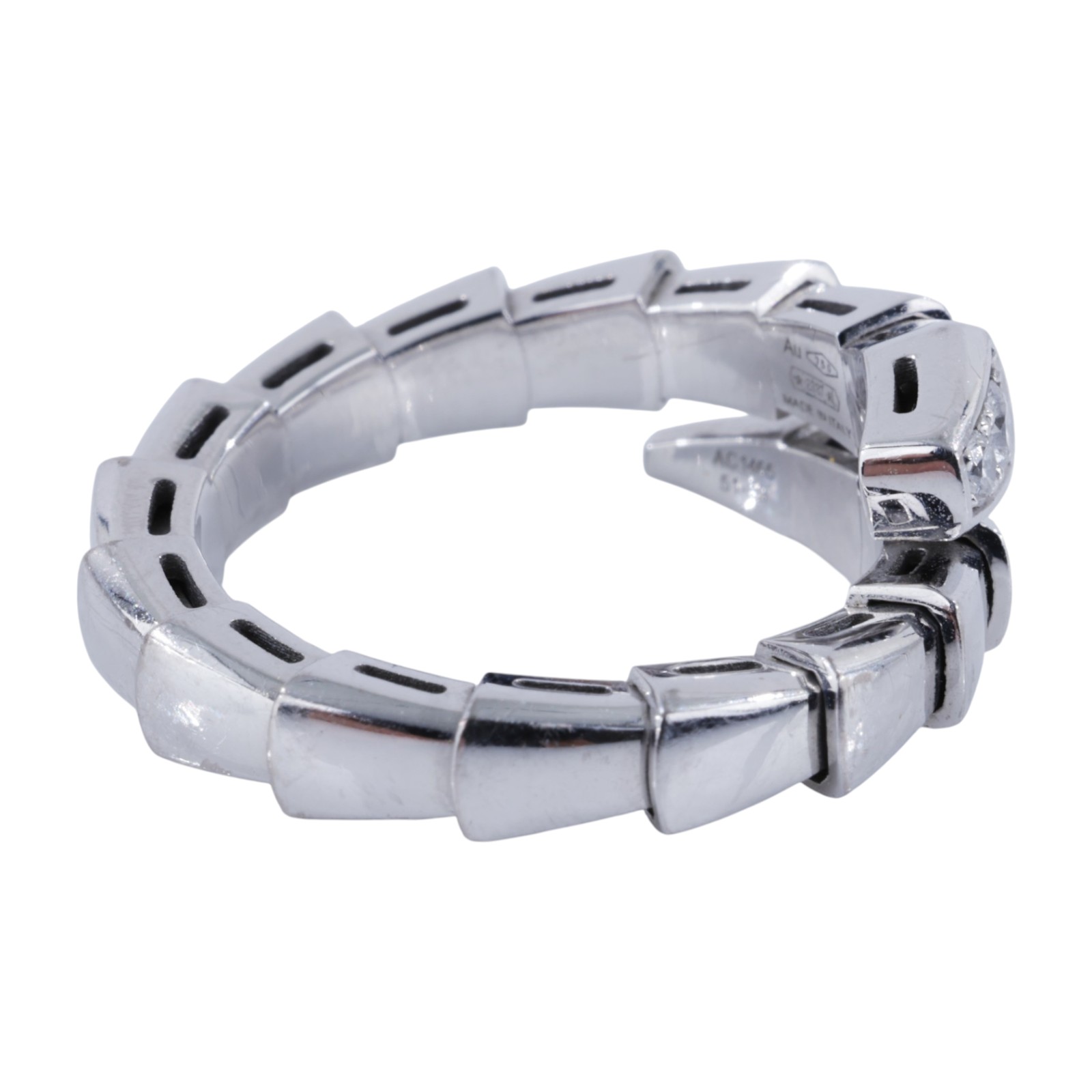寶格麗 BVLGARI Serpenti Viper 戒指 360467 WG SERPENTI VIPER戒指#51-53 防塵袋/保書