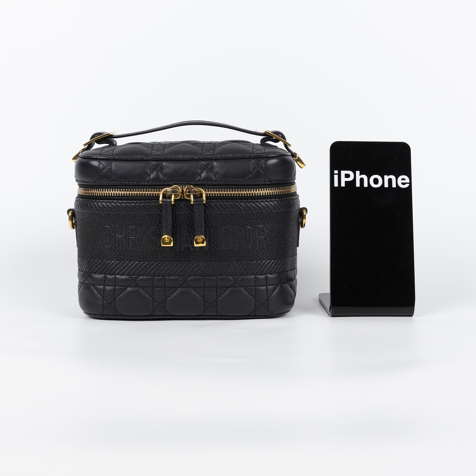 迪奧 CHRISTIAN DIOR Diortravel Vanity Case 化妝包 肩背包 斜背包 S5488UNTR  防塵袋/購買證明影本/STARP