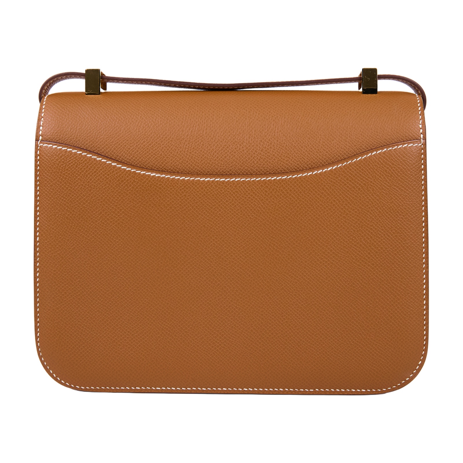 愛馬仕 Hermes Constance Bag 康康包 24 金色五金 金棕色 H083692CC37 /U MS 808 BA  防塵袋/原廠盒子/鏡子/購買證明正本