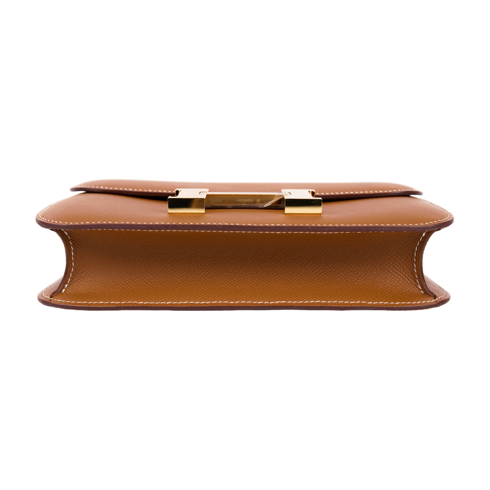 愛馬仕 Hermes Constance Bag 康康包 24 金色五金 金棕色 H083692CC37 /U MS 808 BA  防塵袋/原廠盒子/鏡子/購買證明正本