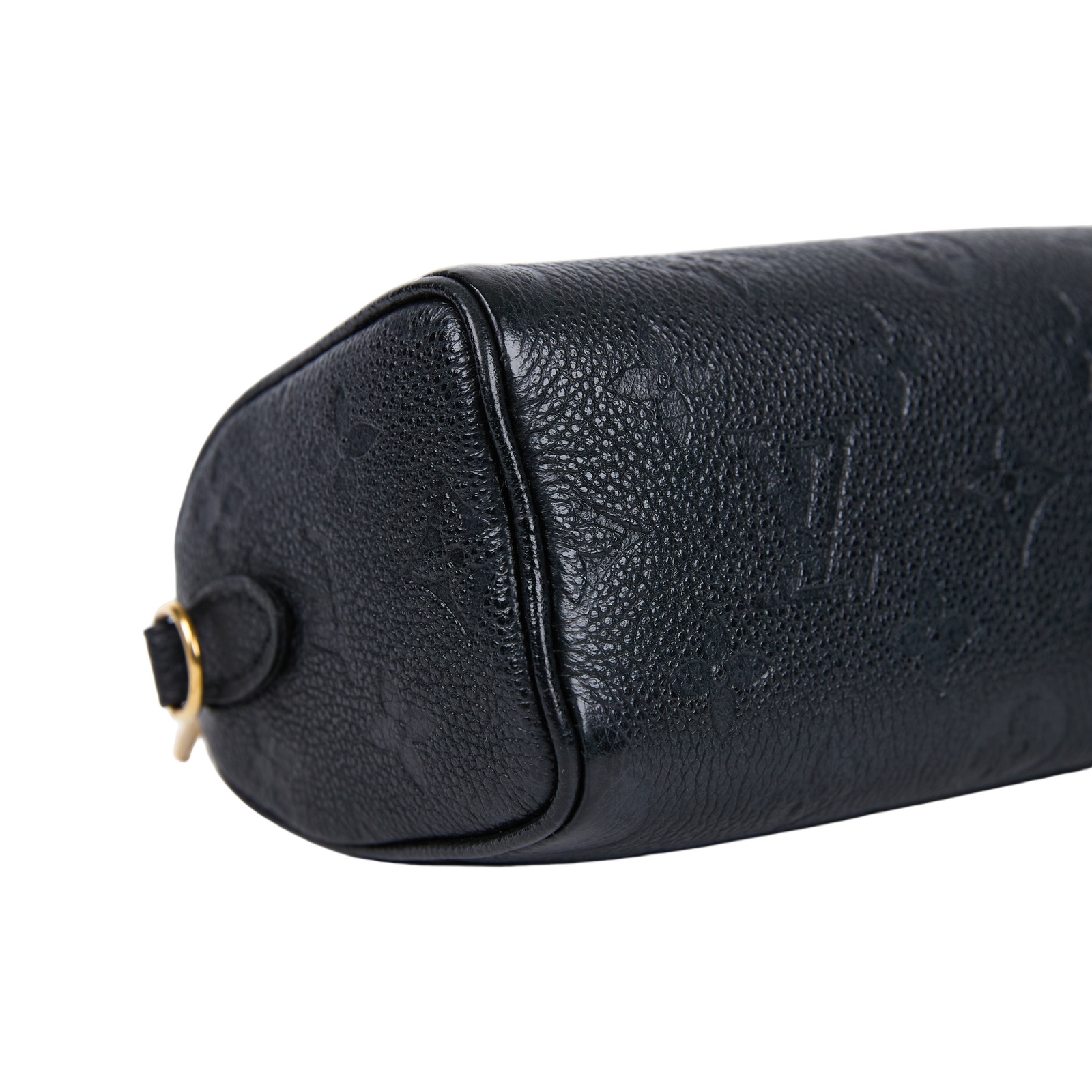 路易威登 LOUIS VUITTON Nano Speedy 壓花牛皮 迷你 鍊帶 波士頓包 M82450 晶片款  背帶/防塵袋/原廠盒子/購買證明正本