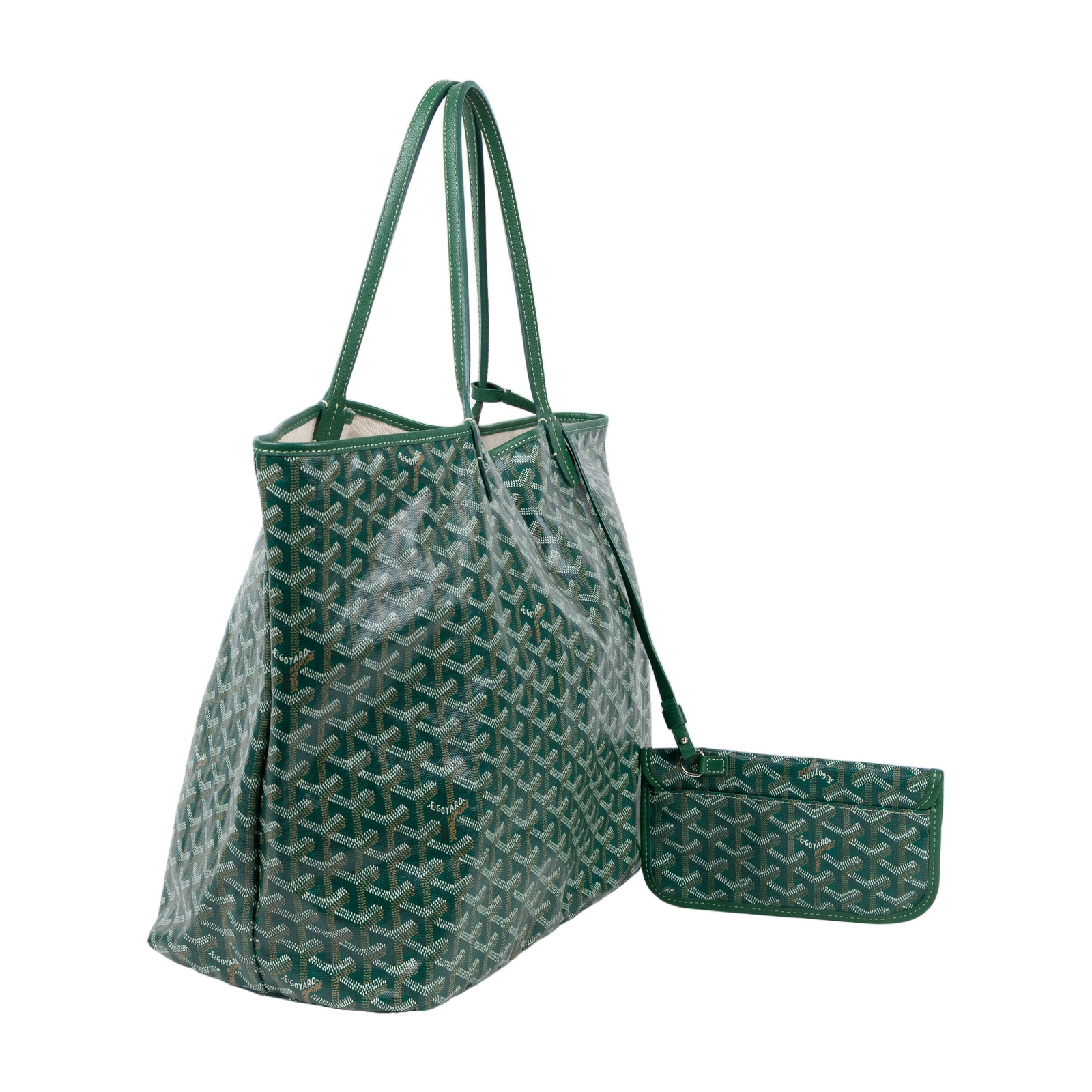 高雅德 GOYARD Saint Louis GM Bag 托特包 STLOUIGMLTY 綠SAINT LOUIS GM 防塵袋/內袋
