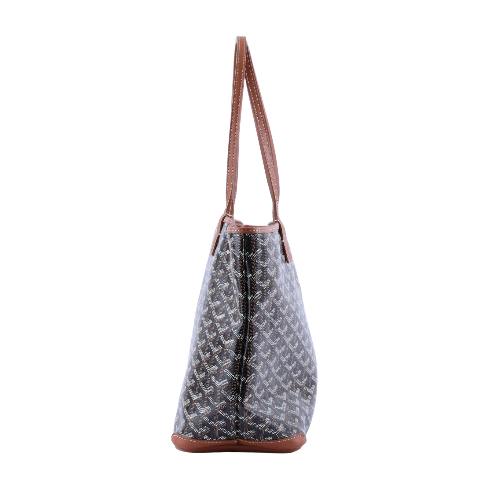 高雅德 GOYARD Artois PM Bag 托特包 ARTOISPMLTY 黑棕ARTOIS PM 購買證明影本/防塵袋