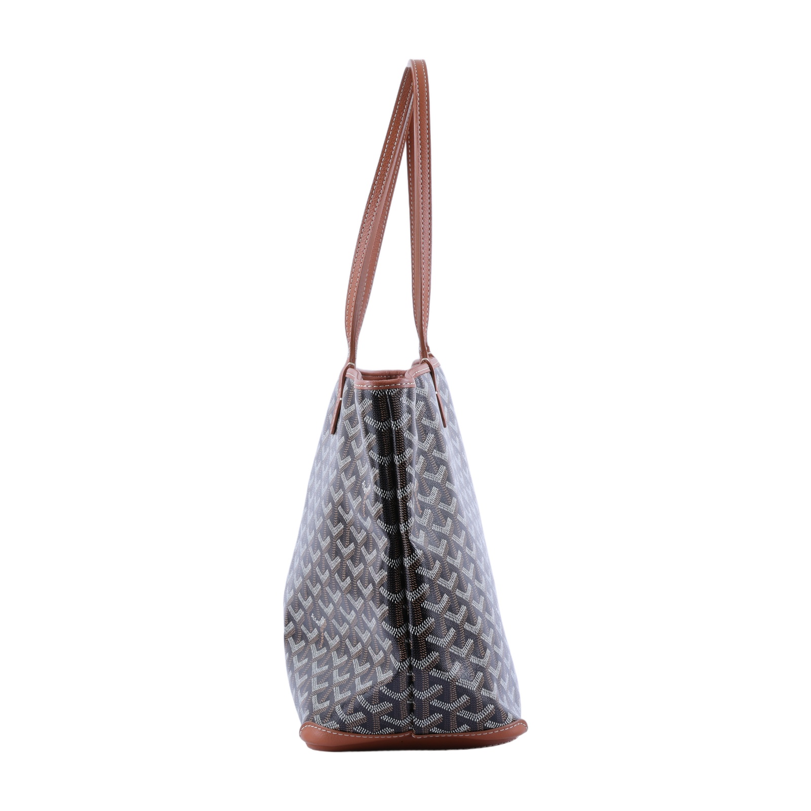 高雅德 GOYARD Artois PM Bag 托特包 ARTOISPMLTY 黑棕ARTOIS PM 購買證明影本/防塵袋