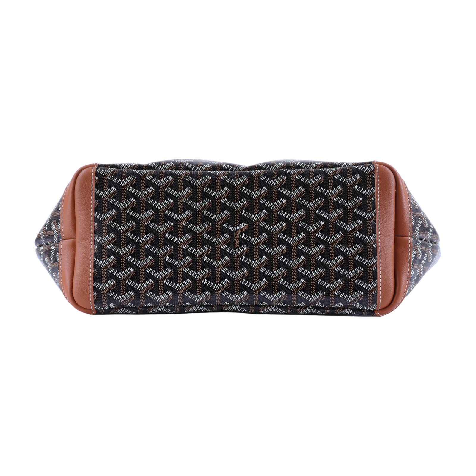 高雅德 GOYARD Artois PM Bag 托特包 ARTOISPMLTY 黑棕ARTOIS PM 購買證明影本/防塵袋