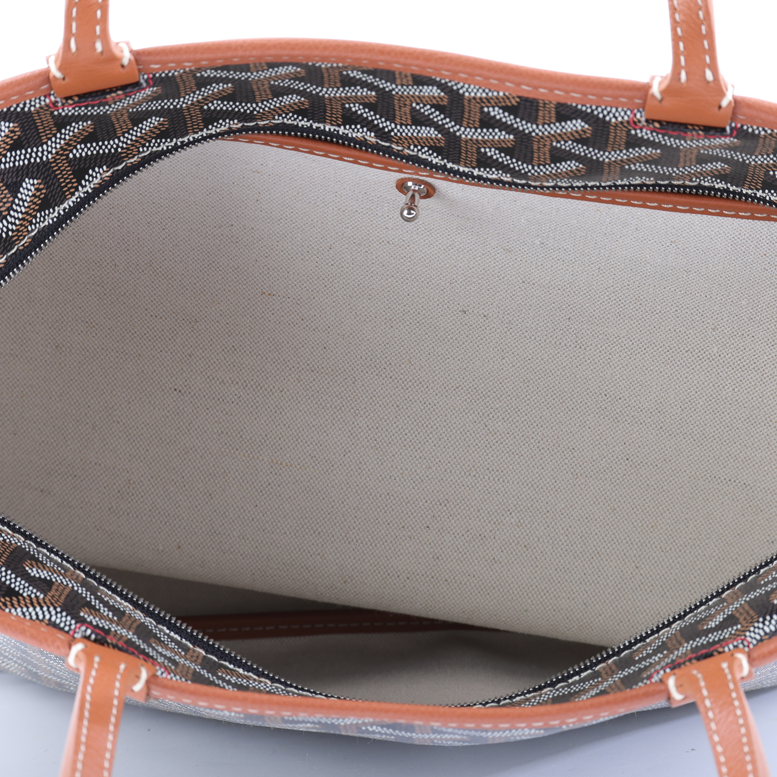 高雅德 GOYARD Artois PM Bag 托特包 ARTOISPMLTY 黑棕ARTOIS PM 購買證明影本/防塵袋
