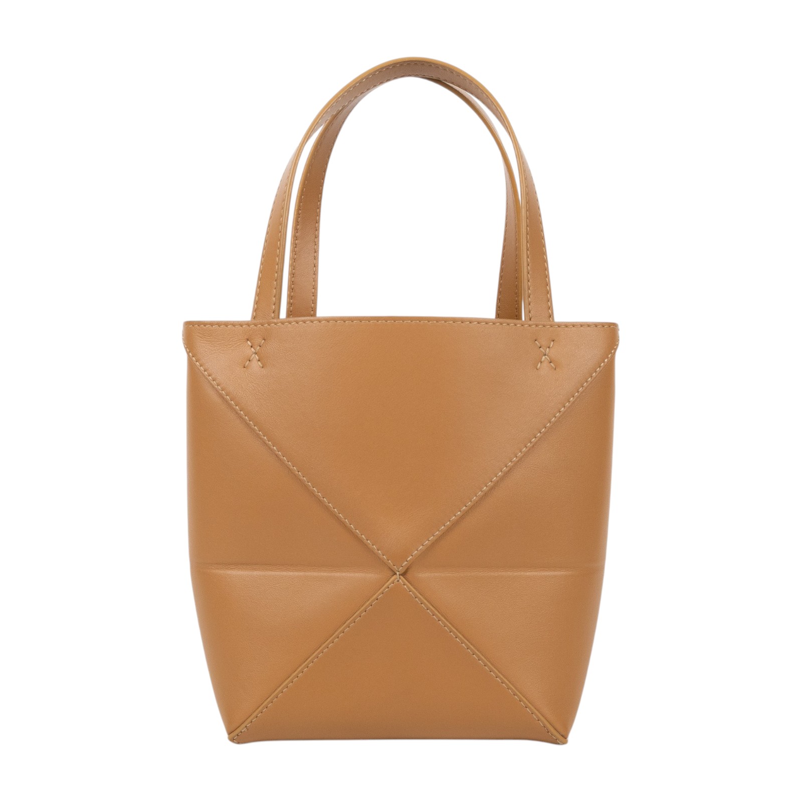 羅意威 LOEWE Mini Puzzle Fold Tote 肩背 手提包 迷你 A657V25X01 焦糖PUZZLE FOLD TOTE MINI 防塵袋
