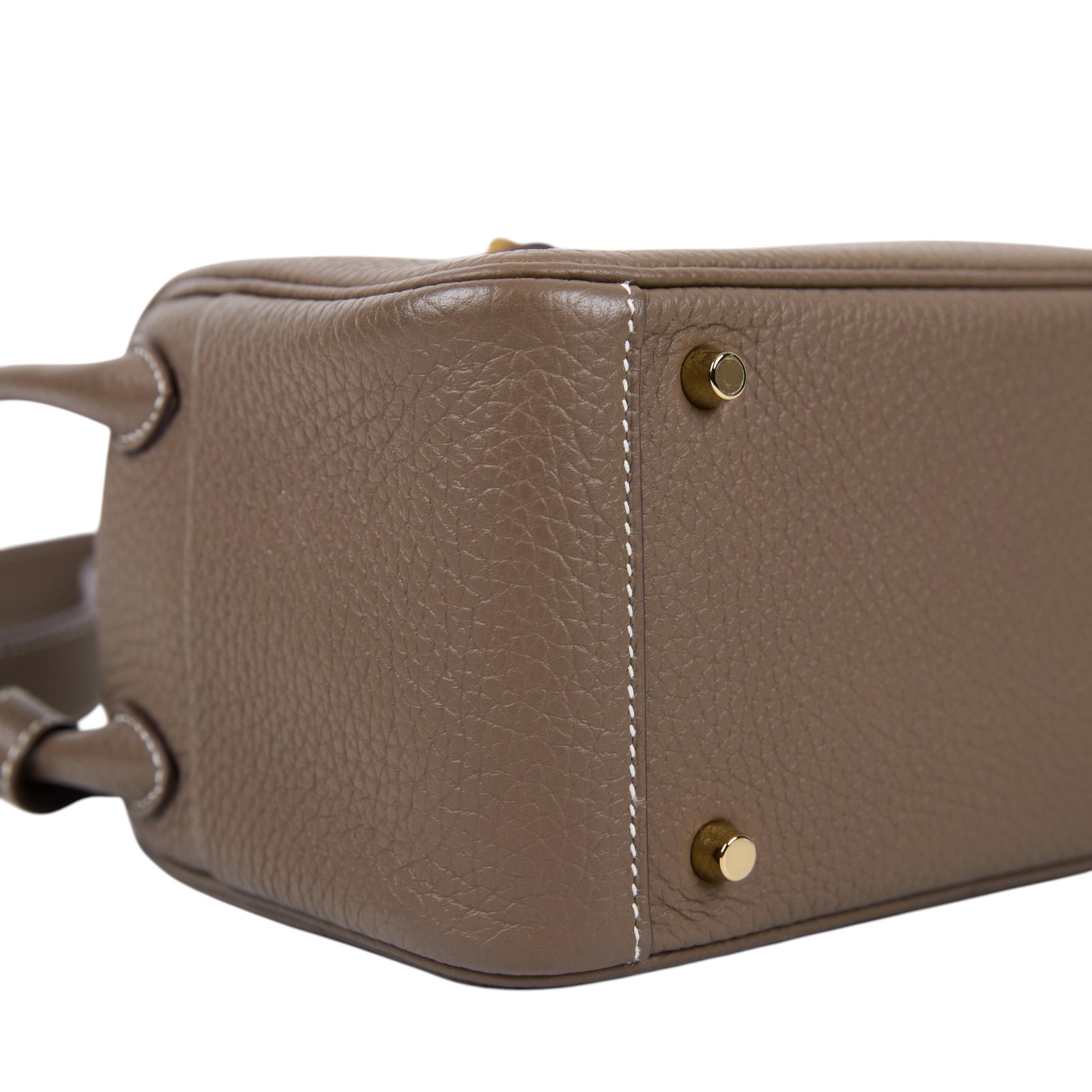 愛馬仕 Hermes Lindy 琳迪包 迷你 大象灰色 金色五金 H079086CC18 /B IC258 PC  原廠盒子/防塵袋