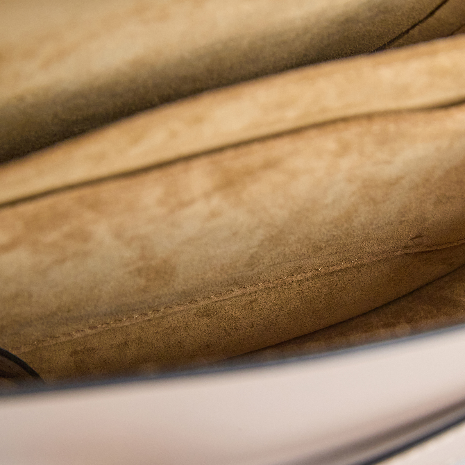 羅意威 LOEWE Small Gate bag 小型 小牛皮 肩背包 帆布背帶 A650T20X40 燕麥灰 GATE SMALL 防塵袋