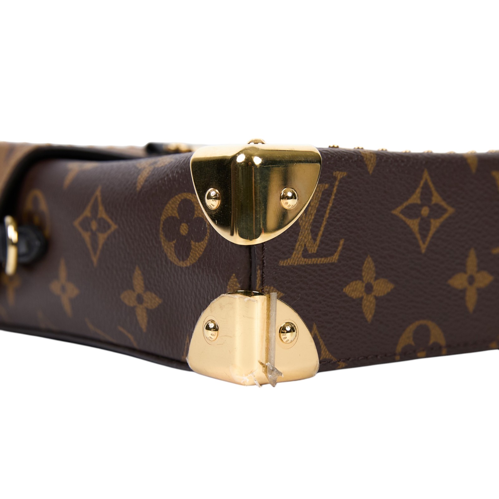 路易威登 LOUIS VUITTON Camera Box 硬盒 手機包 M82465 晶片款 原花CAMERA BOX 原廠盒子/防塵袋/背帶x2