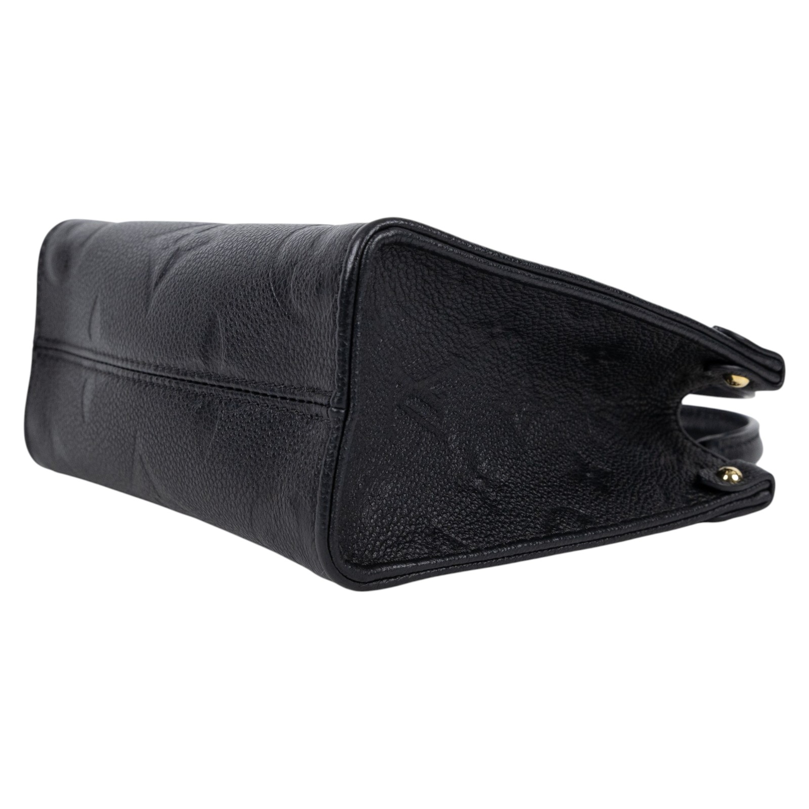 路易威登 LOUIS VUITTON OnTheGo BB 迷你 手提袋 單肩包 黑色 M46993 晶片款  背帶/防塵袋/原廠盒子/香港購買證明正本