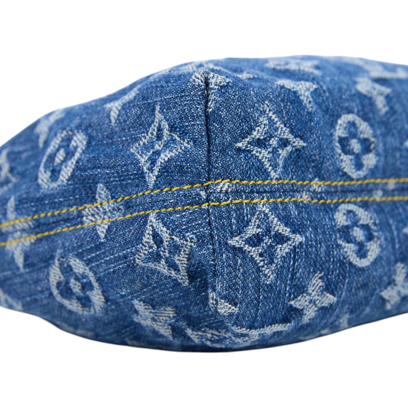 路易威登 LOUIS VUITTON LV Remix Hills Pochette 牛仔 腋下包 肩背包 迷你 M82949 晶片款  防塵袋/原廠盒子/購買證明正本
