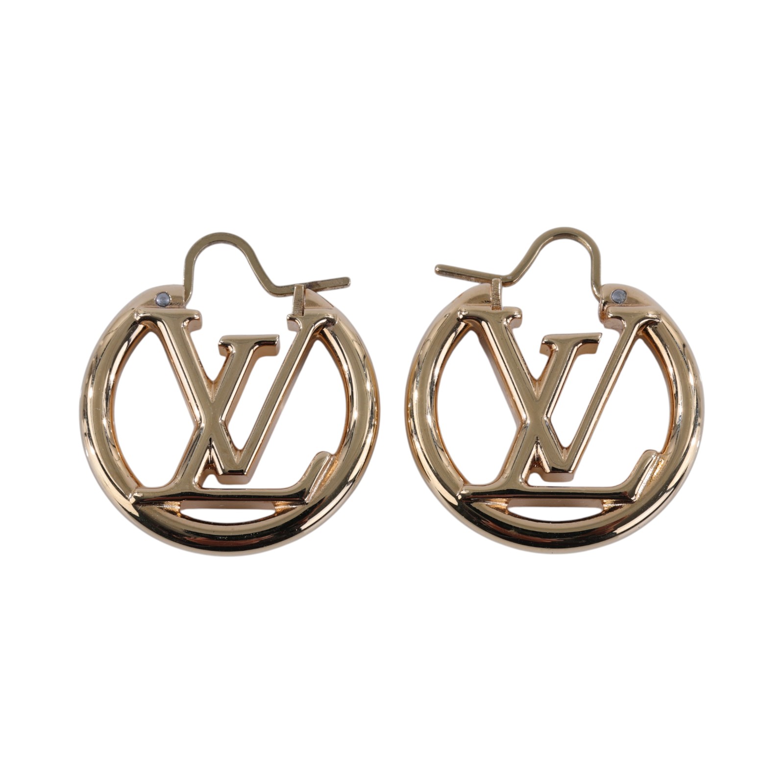 路易威登 LOUIS VUITTON Louise PM 耳環 M00396 金LOUISE PM 耳環 無附屬品