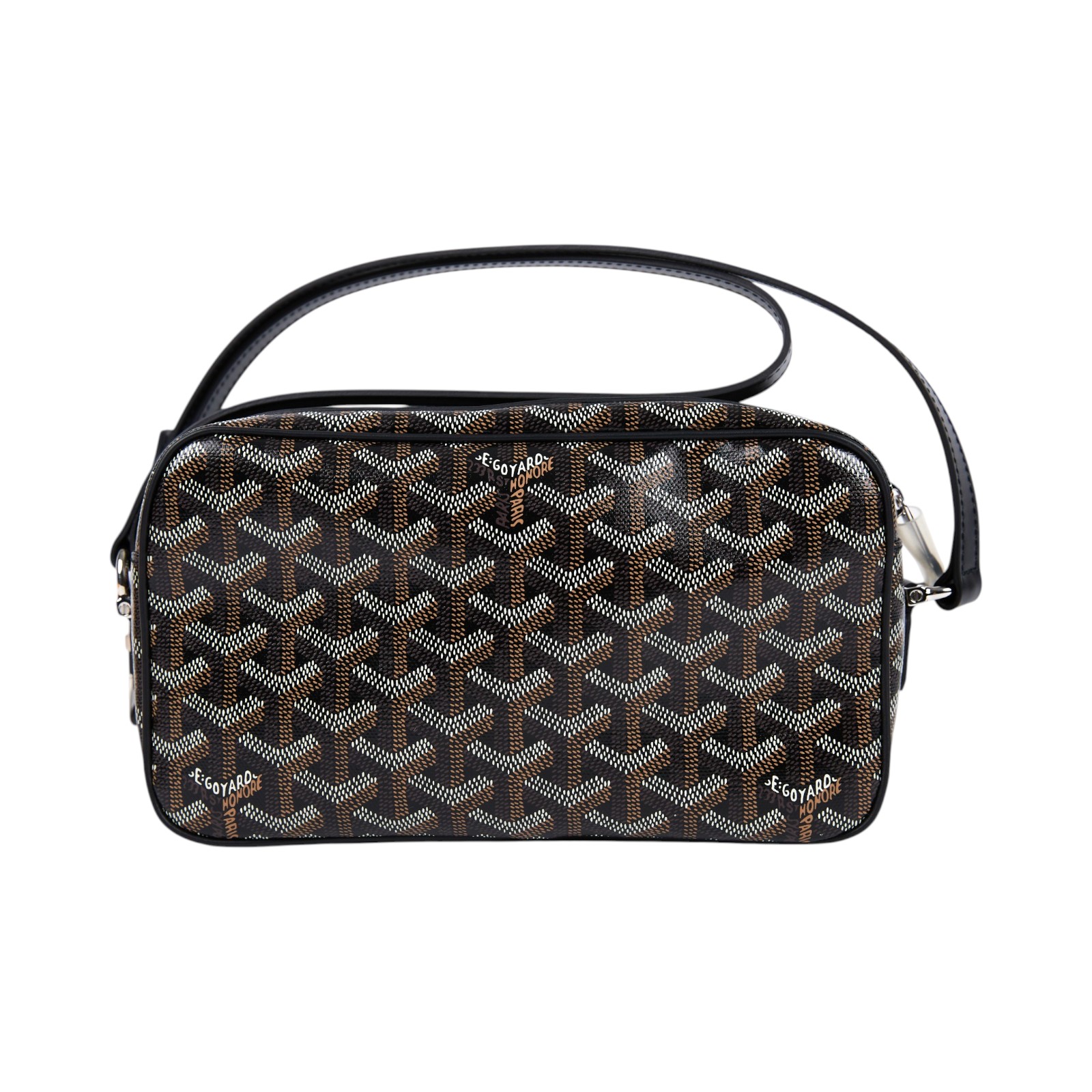 高雅德 GOYARD Cap-Vert PM Bag 肩背 斜背包 CAPVE2PMLTY 黑CAP-VERT PM 防塵袋/收據