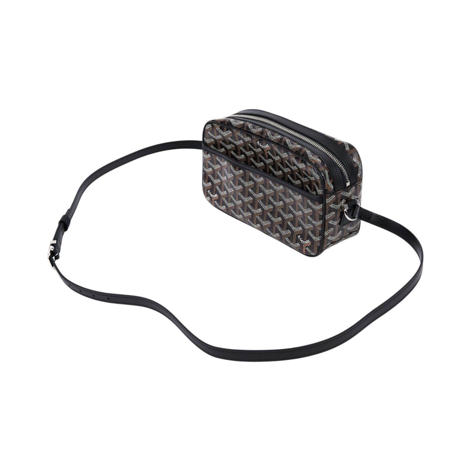 高雅德 GOYARD Cap-Vert PM Bag 肩背 斜背包 CAPVE2PMLTY 黑CAP-VERT PM 防塵袋/收據