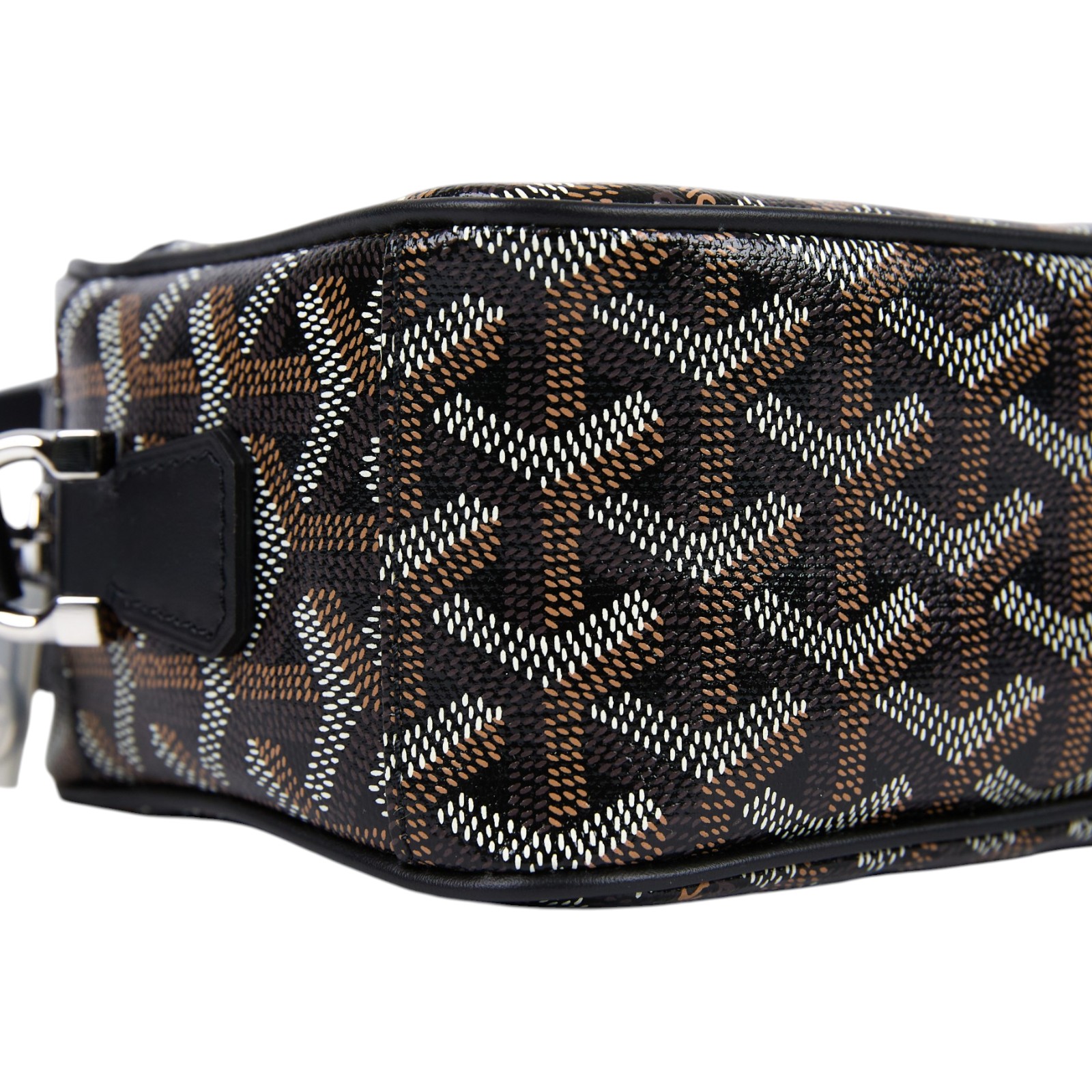 高雅德 GOYARD Cap-Vert PM Bag 肩背 斜背包 CAPVE2PMLTY 黑CAP-VERT PM 防塵袋/收據