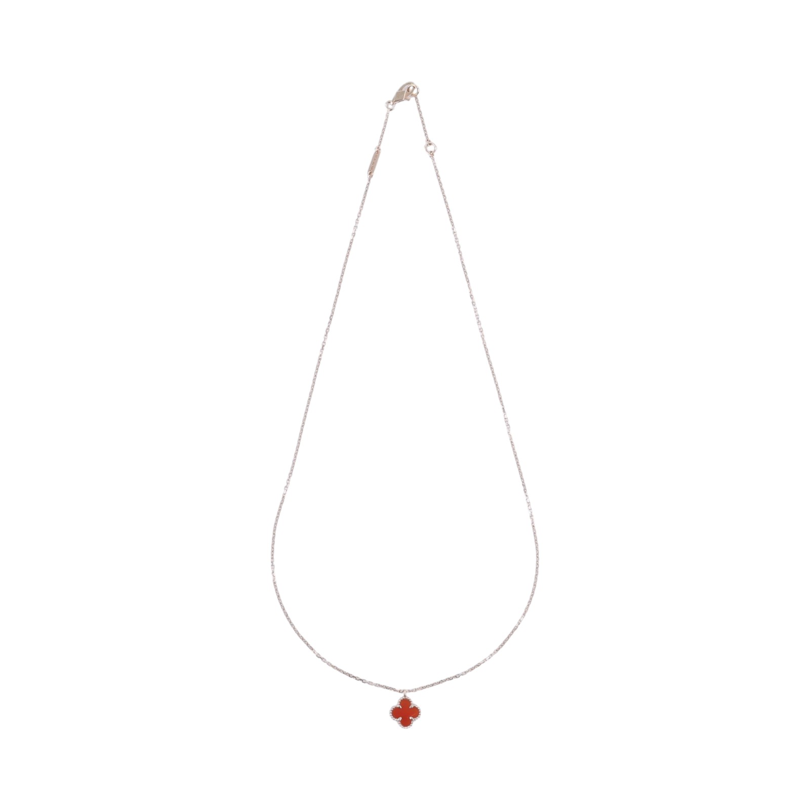 梵克雅寶 Van Cleef & Arpels Sweet Alhambra 吊墜 VCARN59M00  原廠盒子/保書/清潔刷