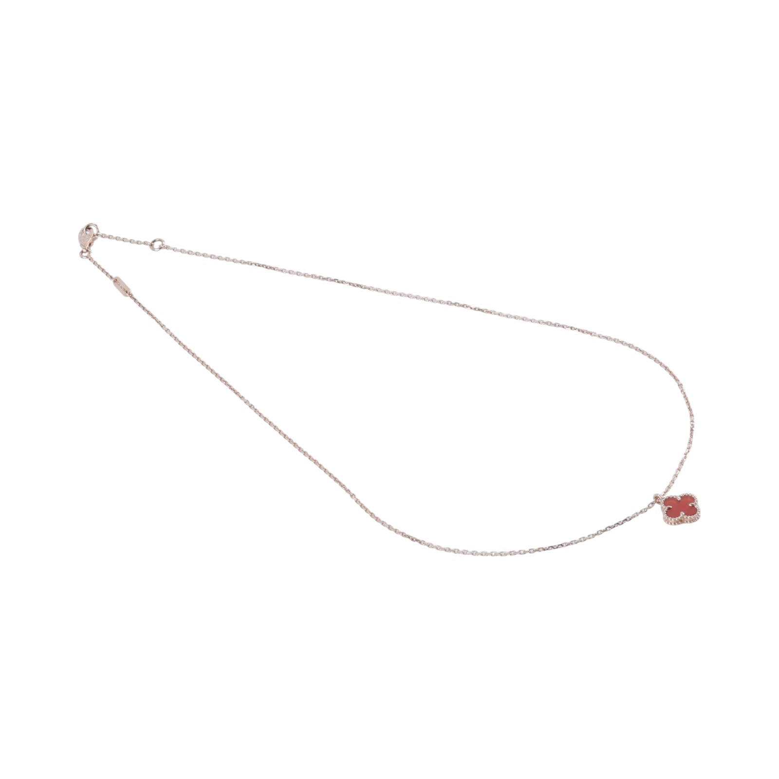 梵克雅寶 Van Cleef & Arpels Sweet Alhambra 吊墜 VCARN59M00  原廠盒子/保書/清潔刷