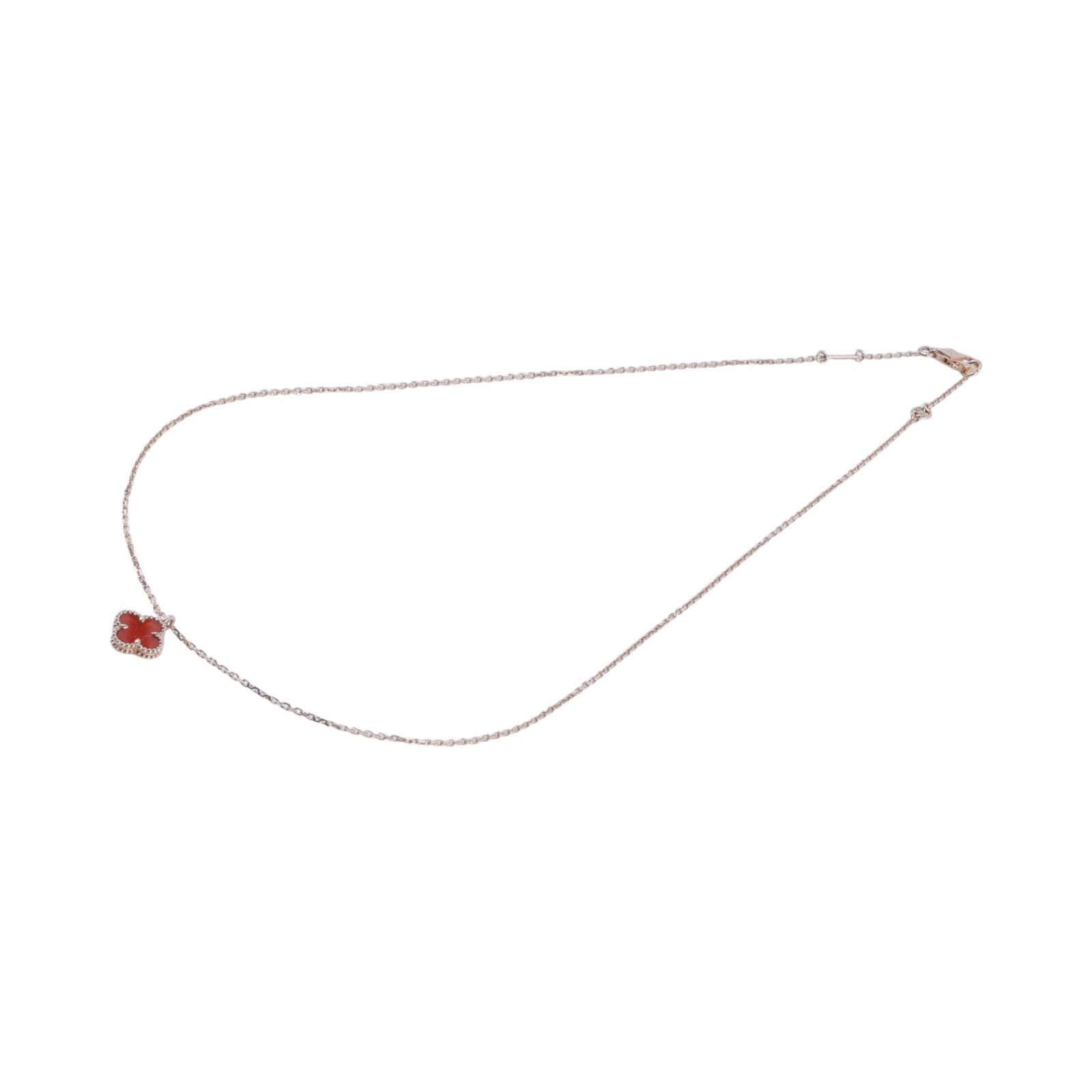 梵克雅寶 Van Cleef & Arpels Sweet Alhambra 吊墜 VCARN59M00  原廠盒子/保書/清潔刷