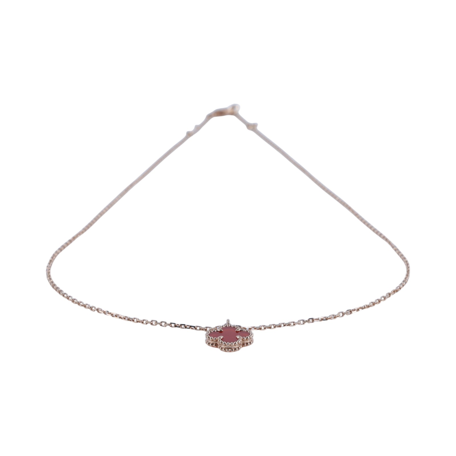 梵克雅寶 Van Cleef & Arpels Sweet Alhambra 吊墜 VCARN59M00  原廠盒子/保書/清潔刷