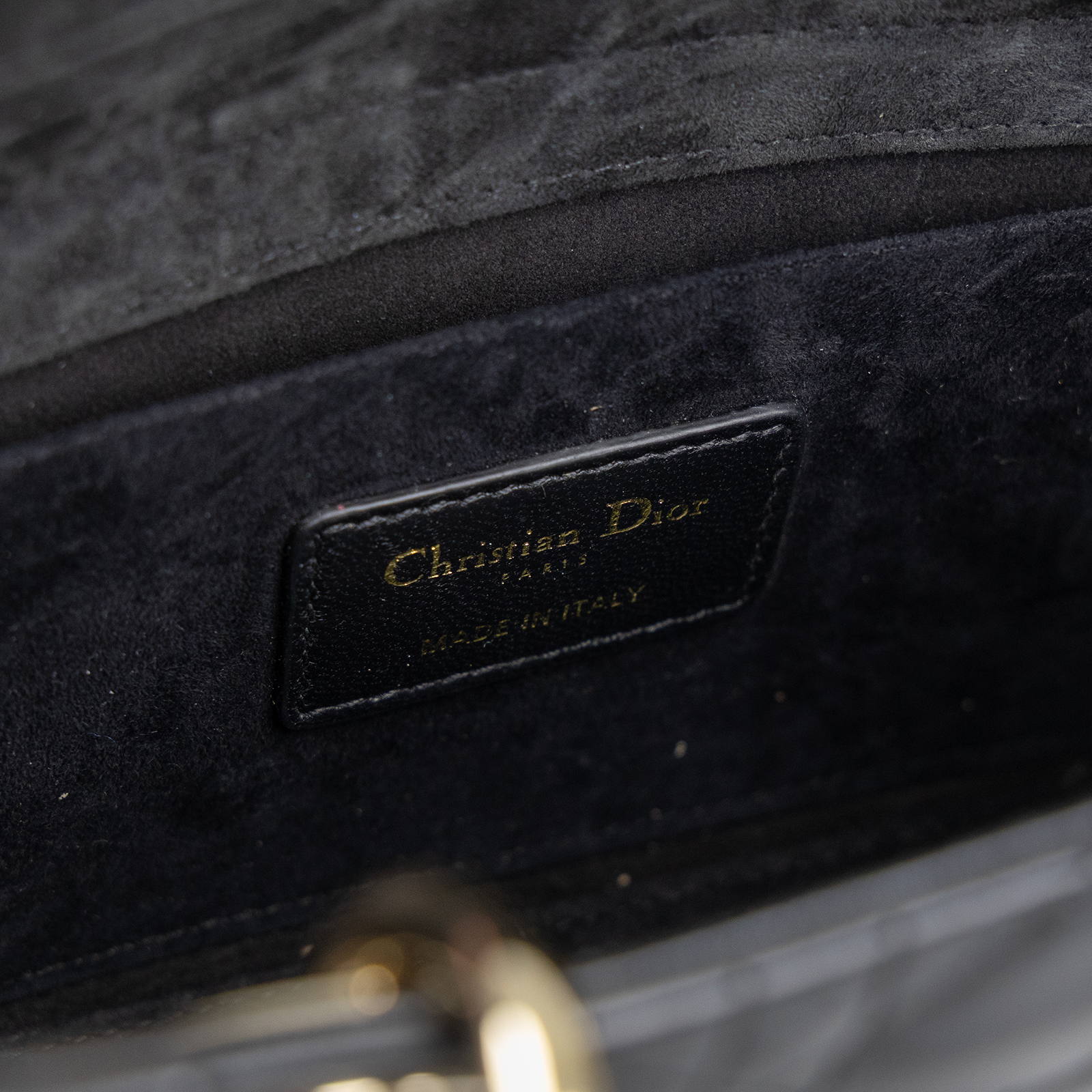 迪奧 CHRISTIAN DIOR Lady D-Joy 中型包 手提包 肩背包 斜背包 M0540ONGE 黑D-JOY 中號 背帶