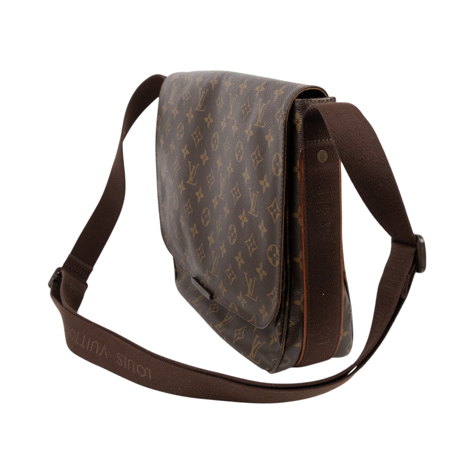 路易威登 LOUIS VUITTON Jake Messenger MM 斜背 郵差包 信差包 經典帆布 M97038  購買證明正本/防塵袋