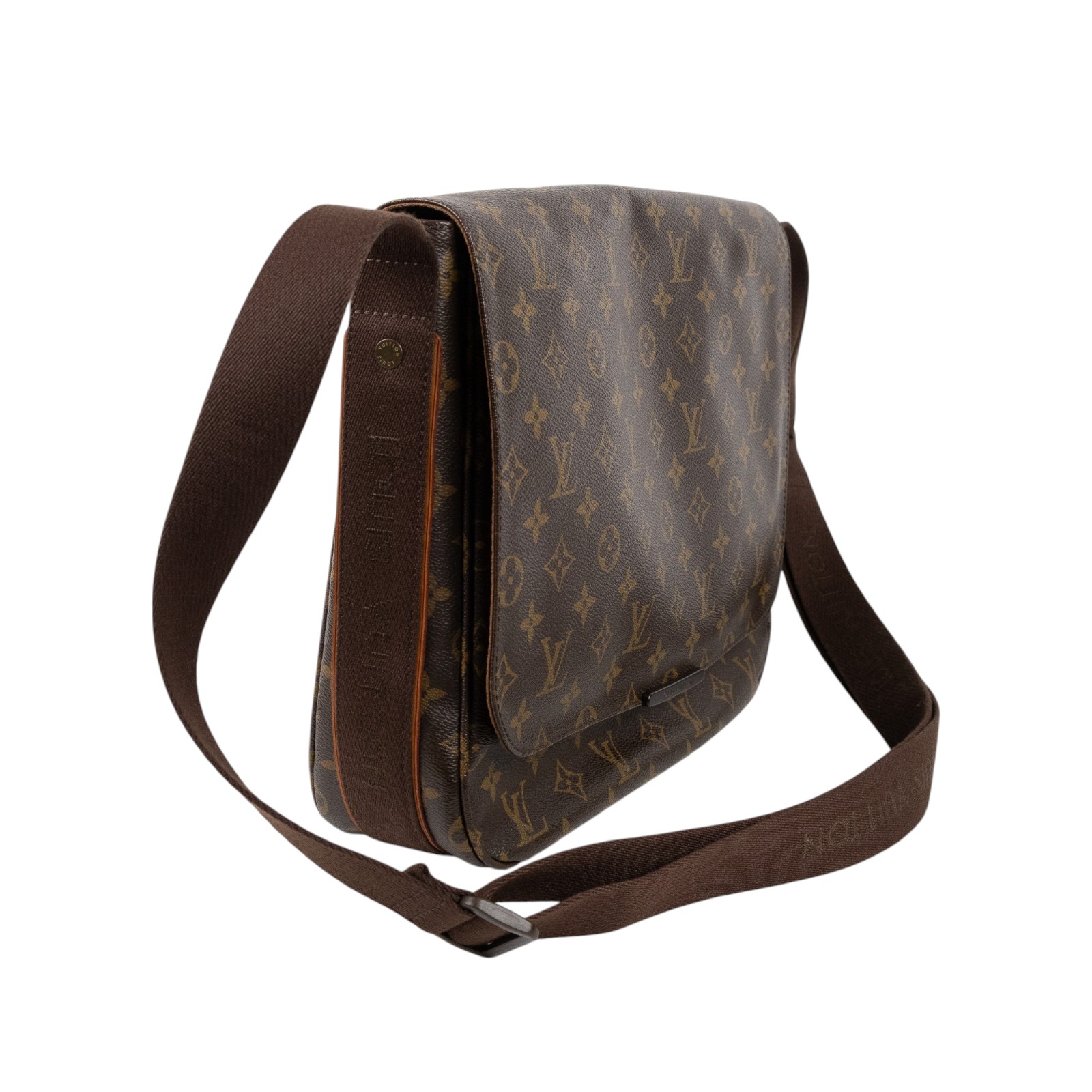 路易威登 LOUIS VUITTON Jake Messenger MM 斜背 郵差包 信差包 經典帆布 M97038  購買證明正本/防塵袋