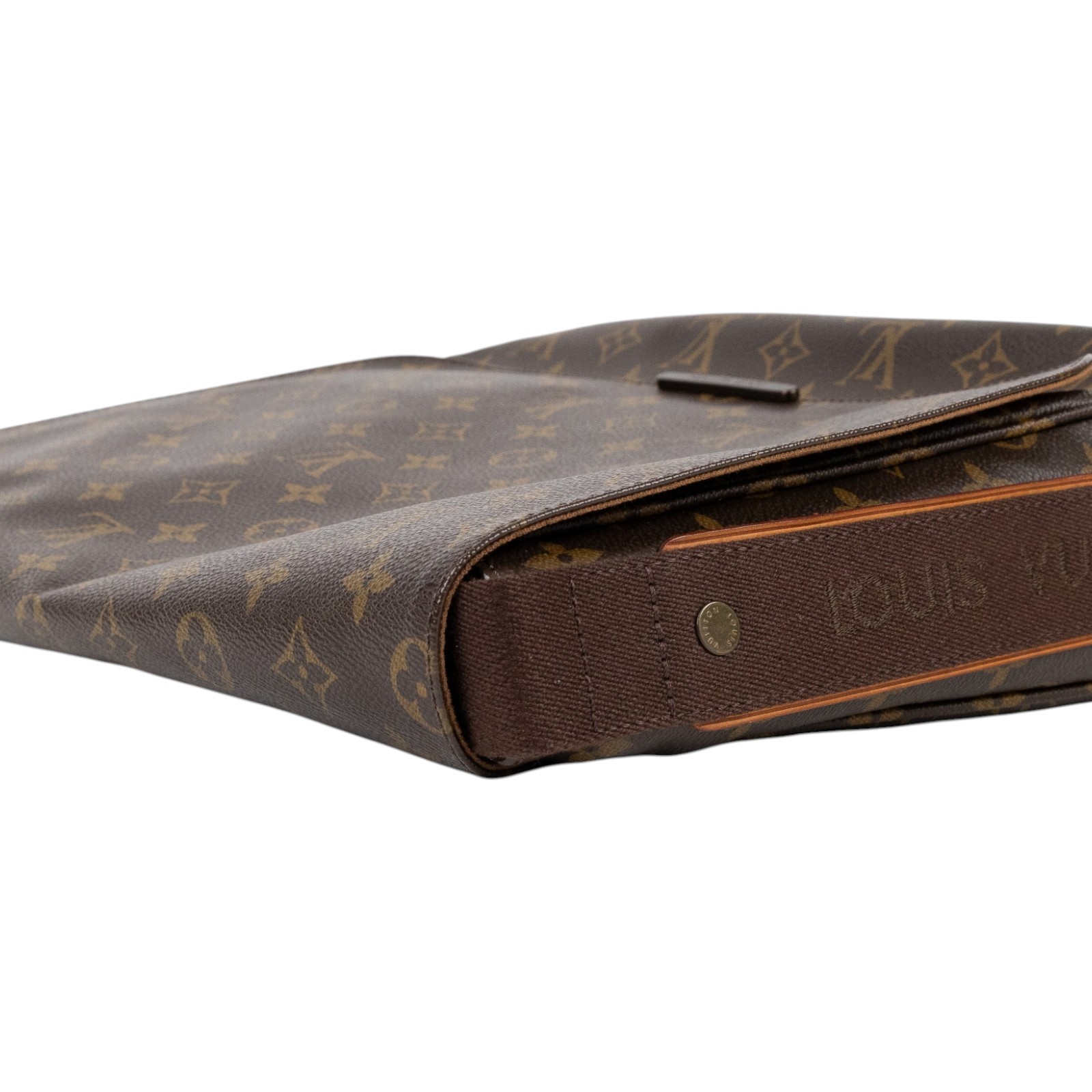 路易威登 LOUIS VUITTON Jake Messenger MM 斜背 郵差包 信差包 經典帆布 M97038  購買證明正本/防塵袋