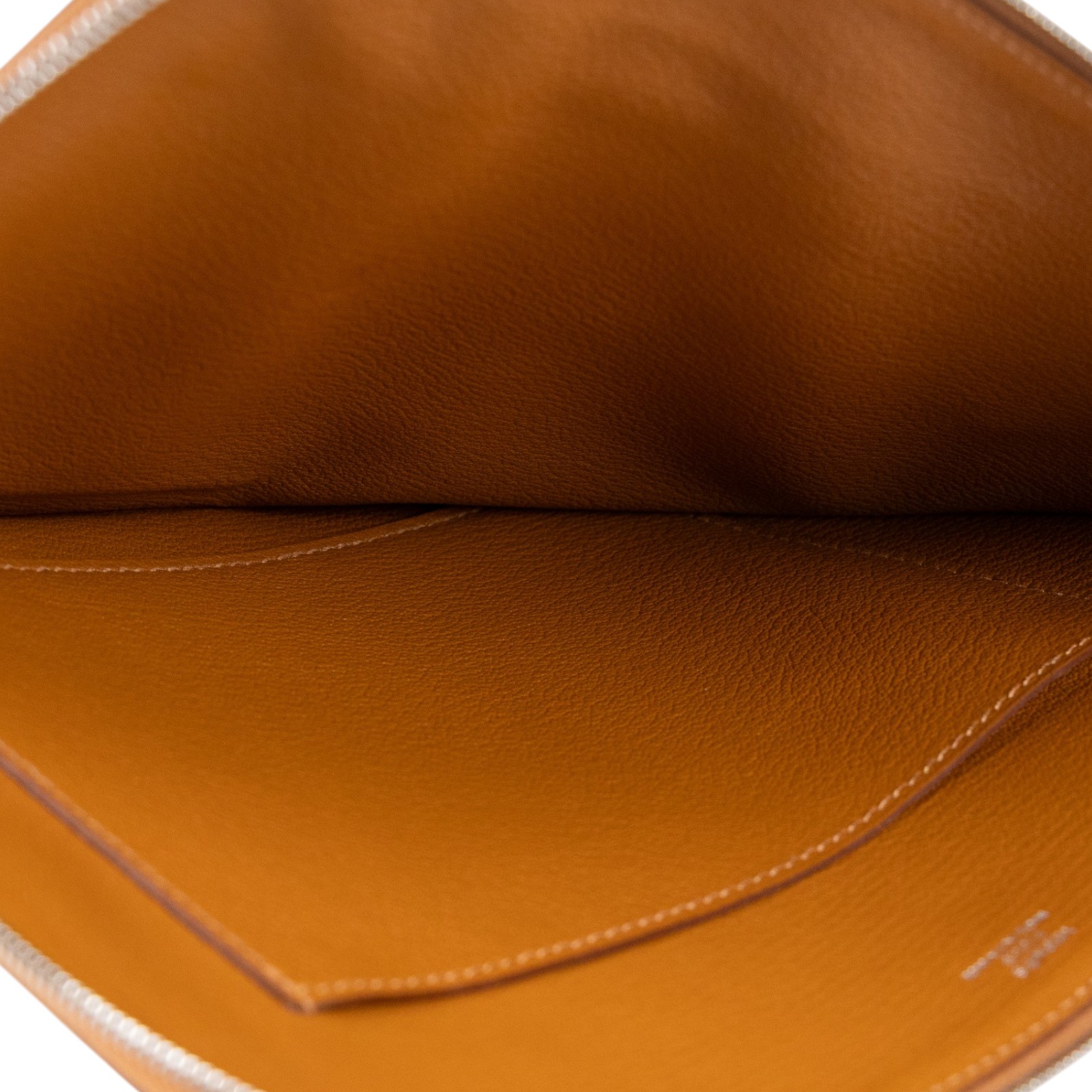愛馬仕 Hermes H Swift Canvas Cargo Travel Pouch 萬用旅行手拿包 米金 金棕色 銀色五金  W FS 004 GX  防塵袋