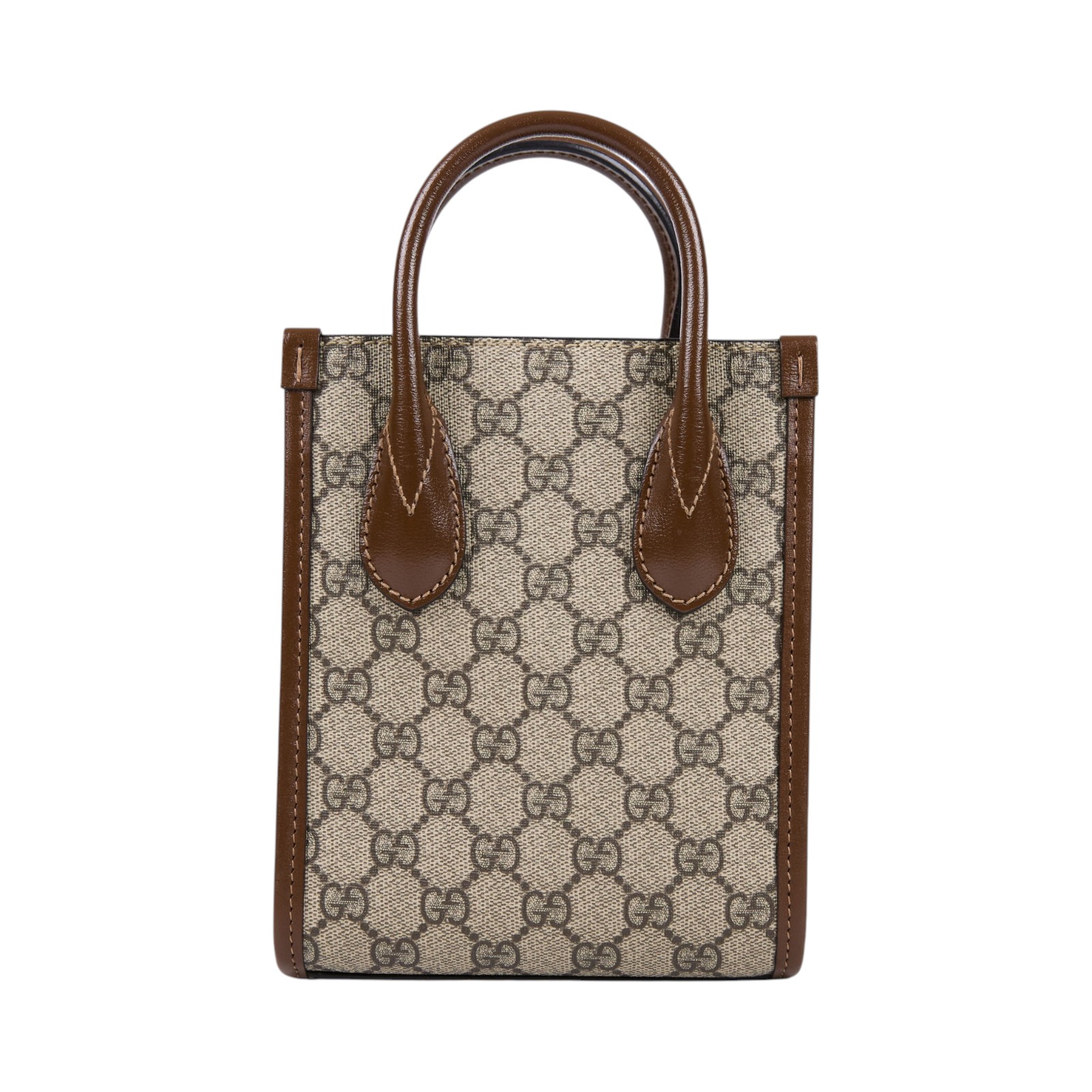 古馳 GUCCI Interlocking G 迷你 手提袋 671623 92TCG 咖INTERLOCKING琴譜包 防塵袋/背帶/購買證明