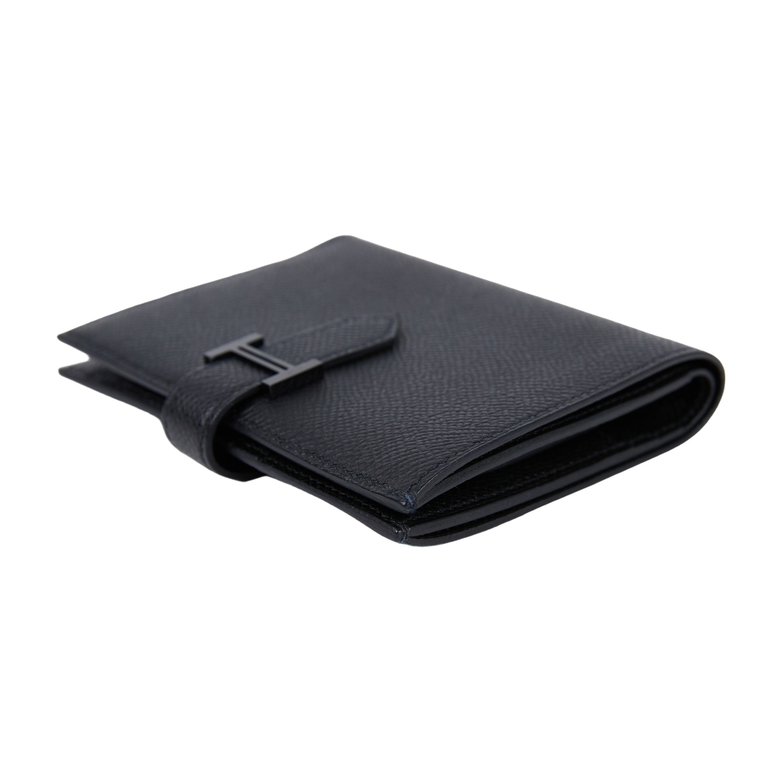 愛馬仕 Hermes Bearn 短夾 BEARN B AI 006 GP B刻黑BEARN短夾 無附屬品