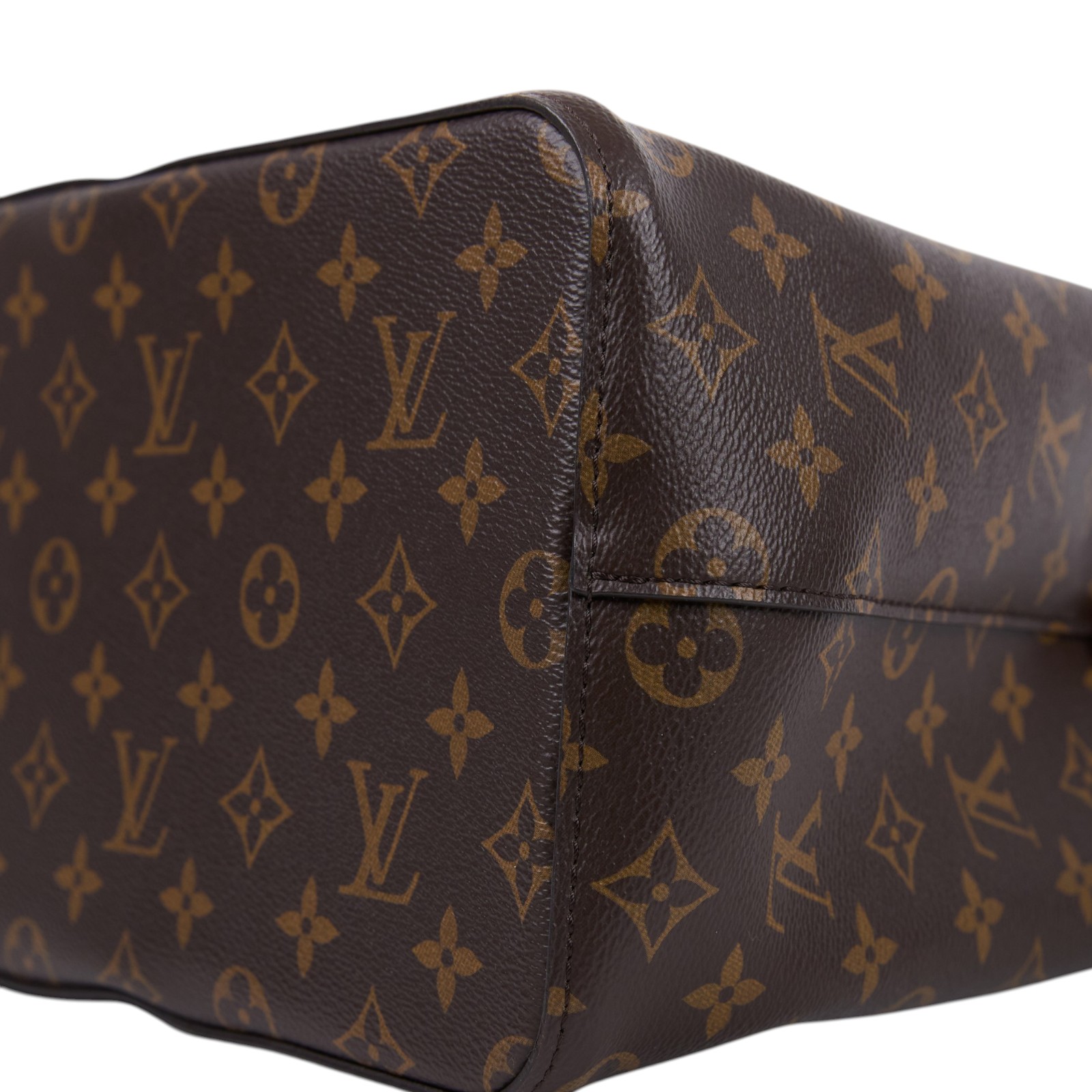 路易威登 LOUIS VUITTON NéoNoé MM 經典帆布 肩背 水桶包 黑色 M44020 黑原花NÉONOÉ MM 背帶