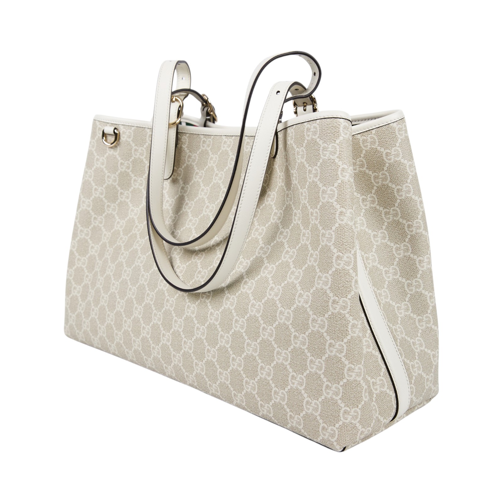 古馳 GUCCI GG Emblem 大號托特包 GG Emblem large tote bag 815213 FAD6L  原廠盒子/防塵袋/購買證明正本